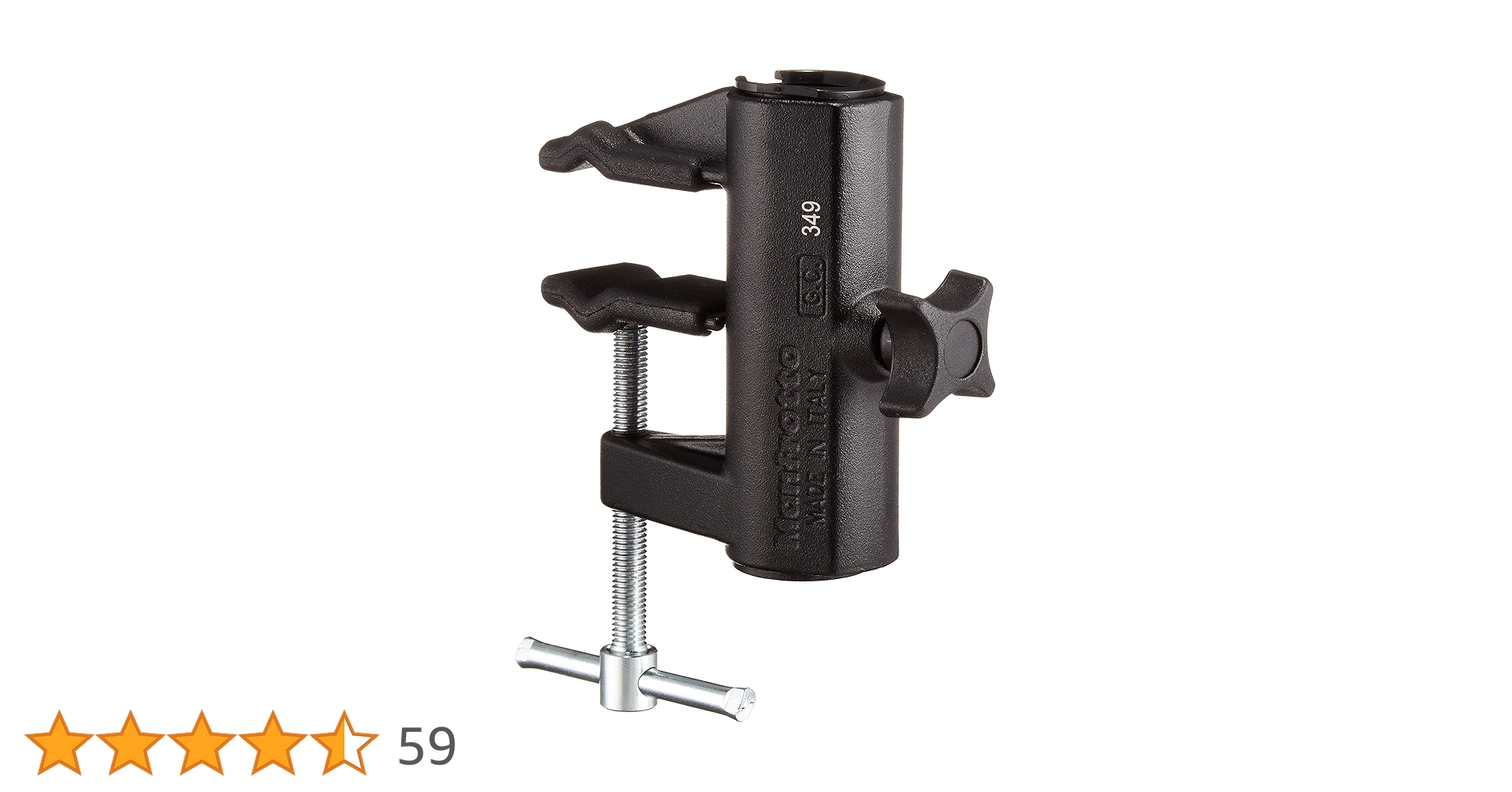 Amazon | Manfrotto ポールクランプ 349 | クイックシュー
