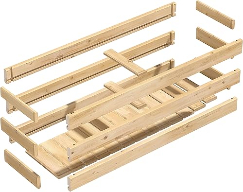 Vista 27 de Greenes Fence Maceta de madera de cedro, 21 x 11 x 7 pulgadas, fabricada en Estados Unidos con cedro norteamericano