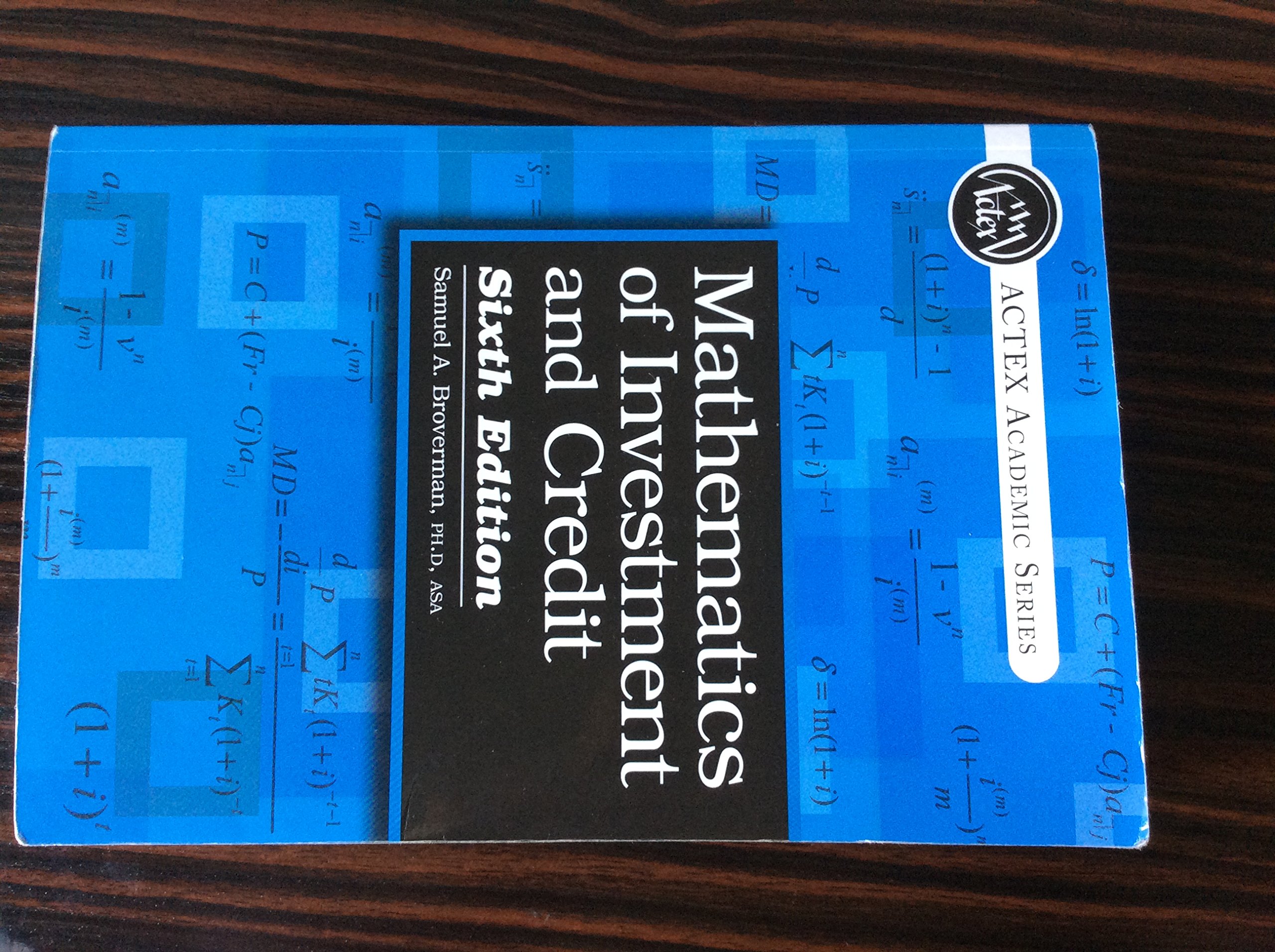 Amazon.com: Mathematics of Investment and Credit: 9781625424853: Samuel