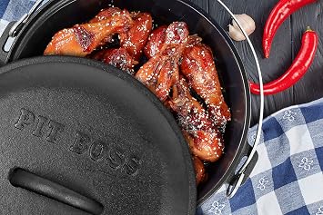 Pit Boss 6 Piece Cast Iron Starter Kit, Black
