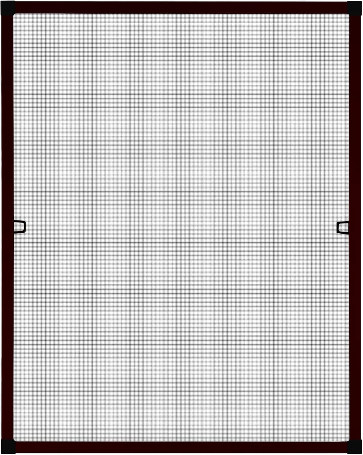Fliegengitter / Insektenschutz Alu Bausatz Für Fenster Bis 100x120cm Individuell Kuerzbar Rahmenfarbe Weiss