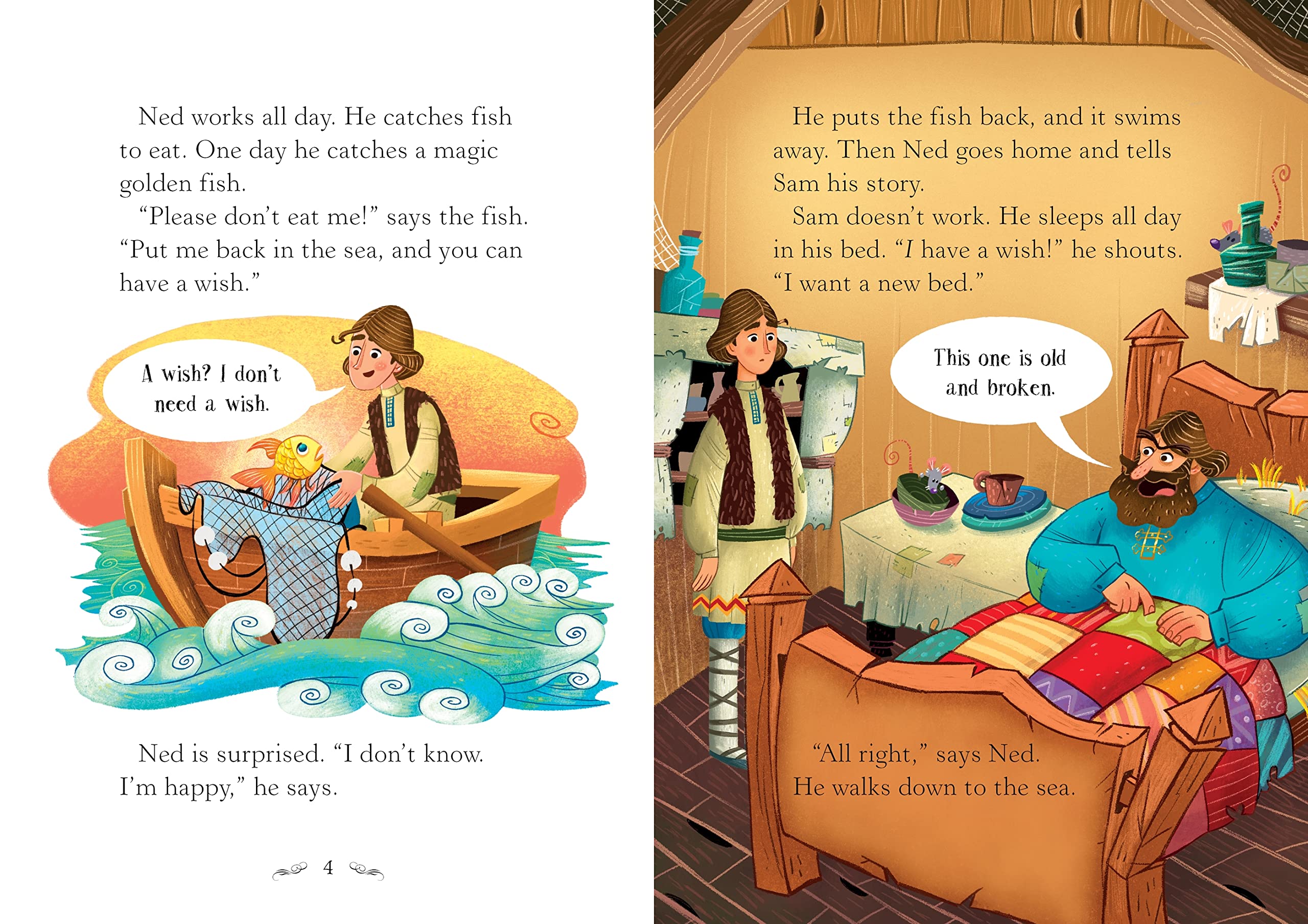 The Golden Fish English Readers Starter Level