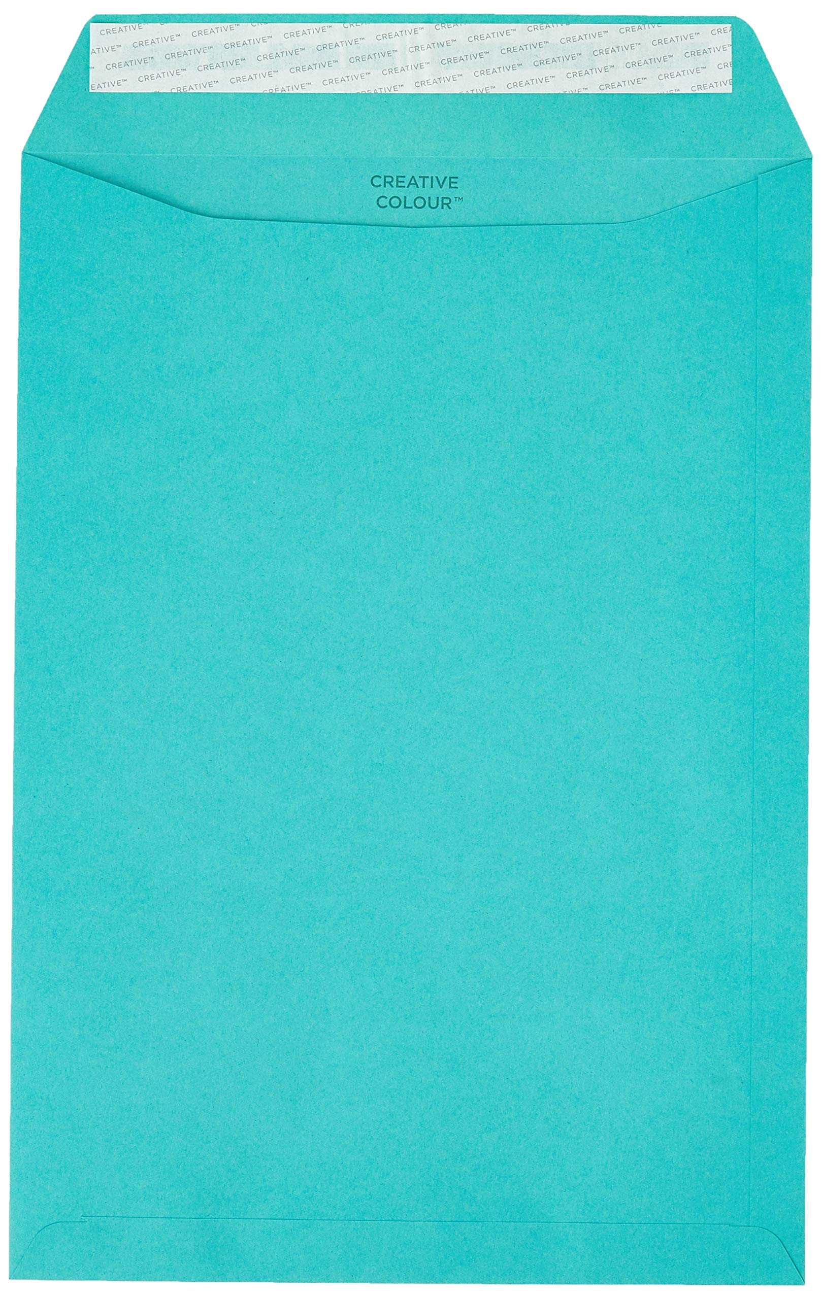 Blake Creative Colour C4 324 x 229 mm 120 GSM Peel & Seal Pocket Envelopes (448P) Teal - Pack of 250