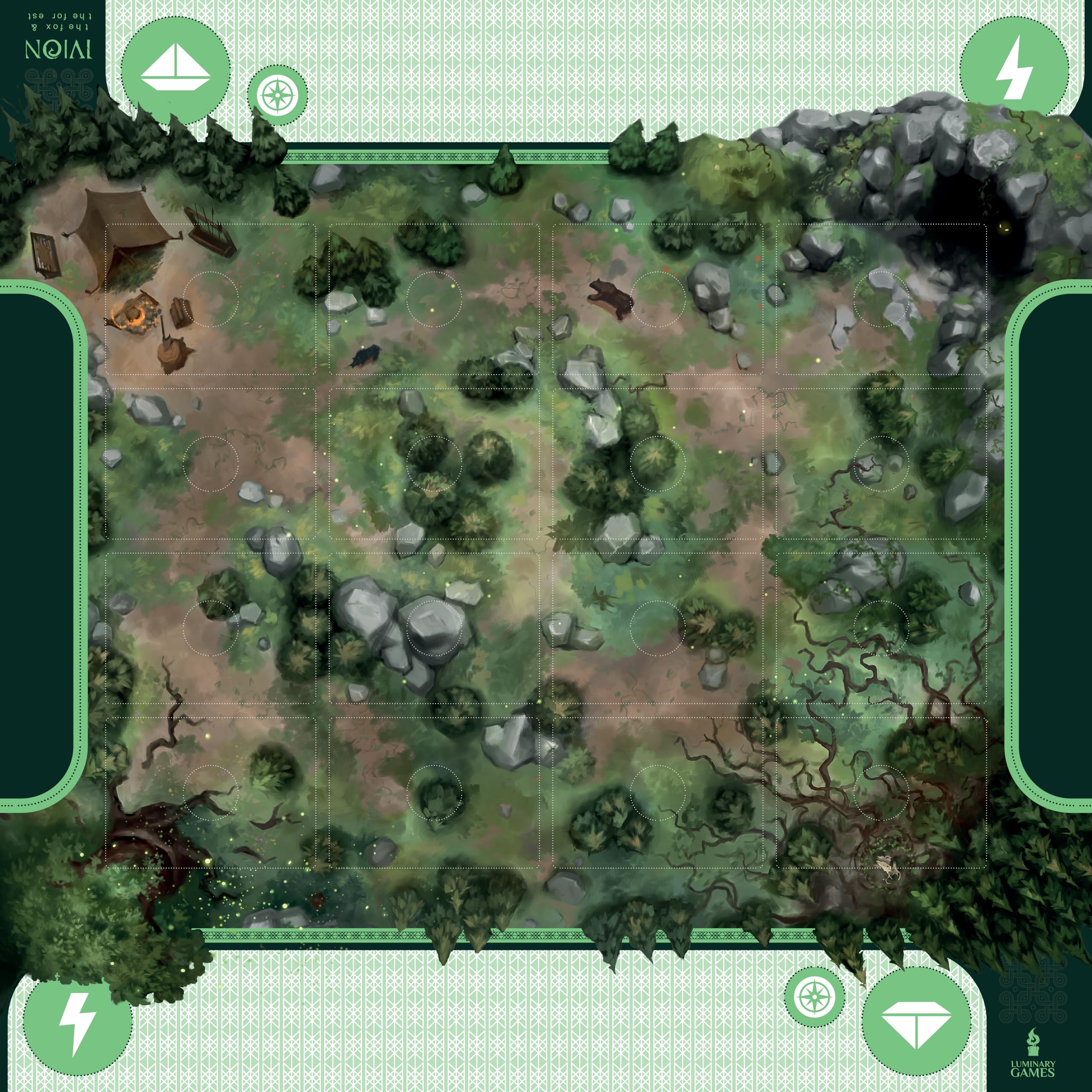 APE Games: Ivion: The Fox & The Forest - Herocrafting, Fantasy Fighting Deck-Building Board Game, Stand-Alone & Cross Compatible, Ages 13+, 2 Players - Image 4