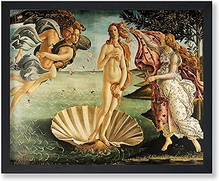Poster Master Vintage Birth of Venus Poster - Retro Aphrodite Goddess Print - Mythology Art - Renaissance Art - Gift for Men & Women - Decor for Bedroom, Living Room or Dorm - 8x10 UNFRAMED Wall Art