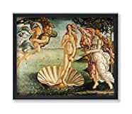 Poster Master Vintage Birth of Venus Poster - Retro Aphrodite Goddess Print - Mythology Art - Renaissance Art - Gift for Men & Women - Decor for Bedroom, Living Room or Dorm - 8x10 UNFRAMED Wall Art