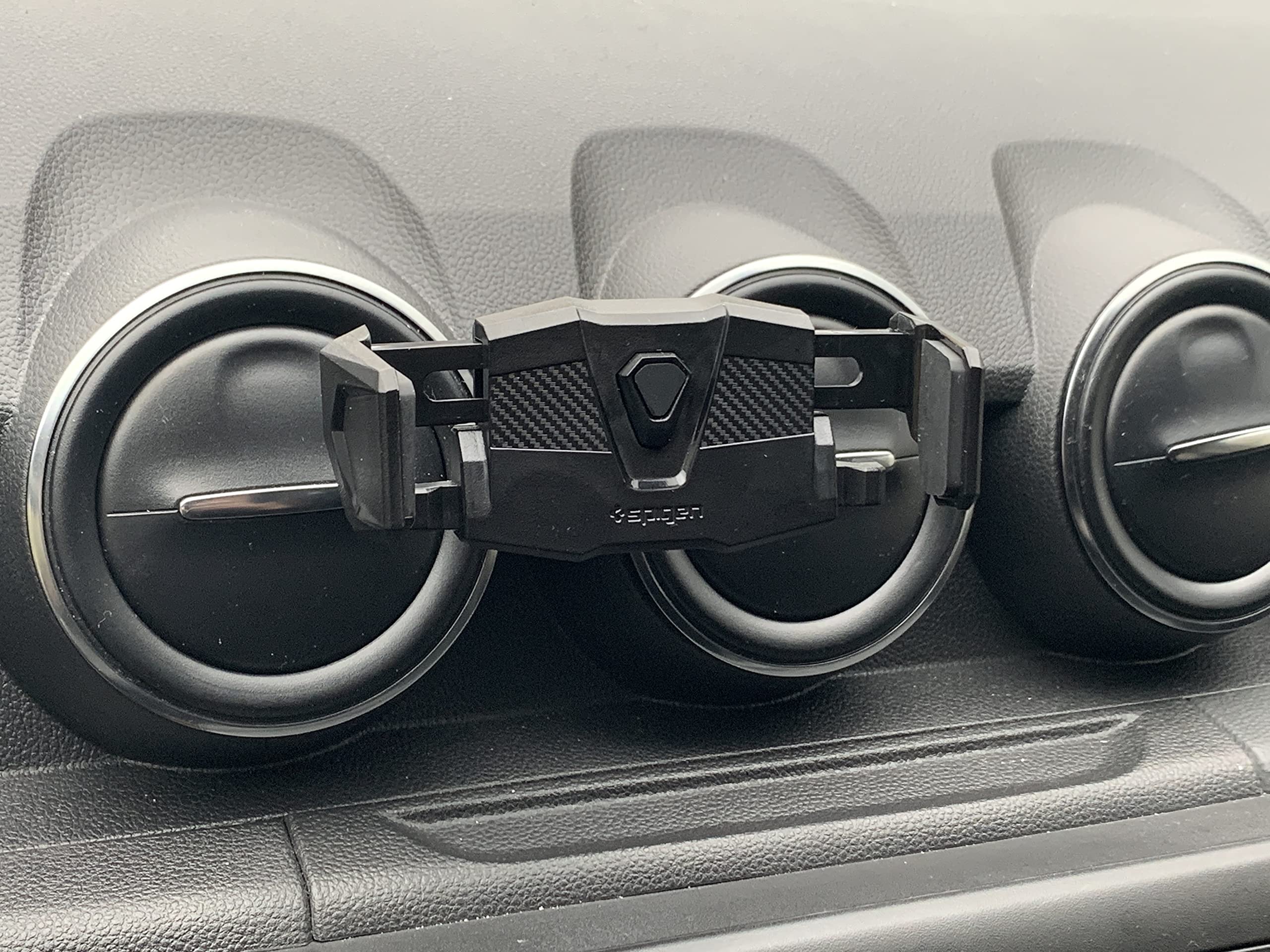 Supporto Auto Cellulare per Dacia Duster 2 - Nero - Universale per Smartphone - Girevole - Bocchette di Aerazione