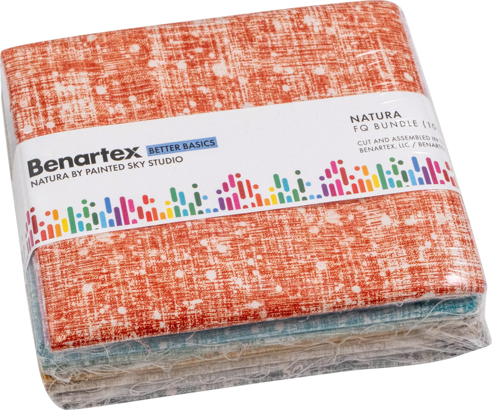 Painted Sky Studio Natura 10 Fat Quarters Benartex