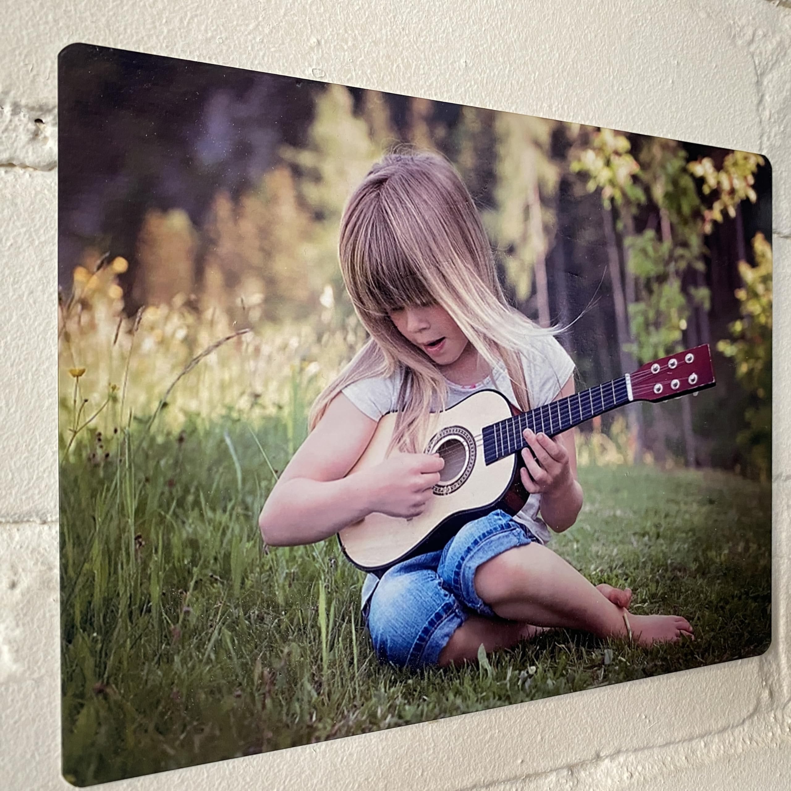 ShopQuality4U Print your Personalised Photo Picture on to Metal A3 Sign โ image 1