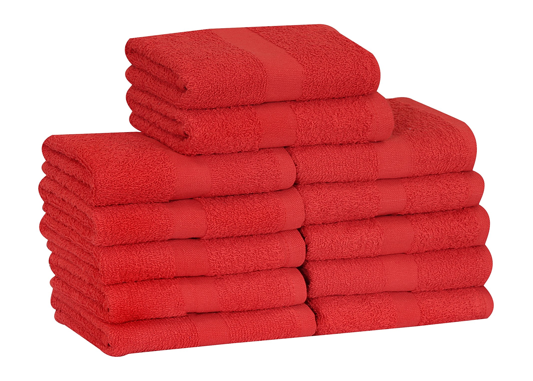 Toallas de peluquería, de algodón, pack de 24 unidades, suaves y absorbentes, de secado rápido, ideales para el gimnasio, la peluquería o como toalla de mano, 40 x 68,5 cm, color blanco