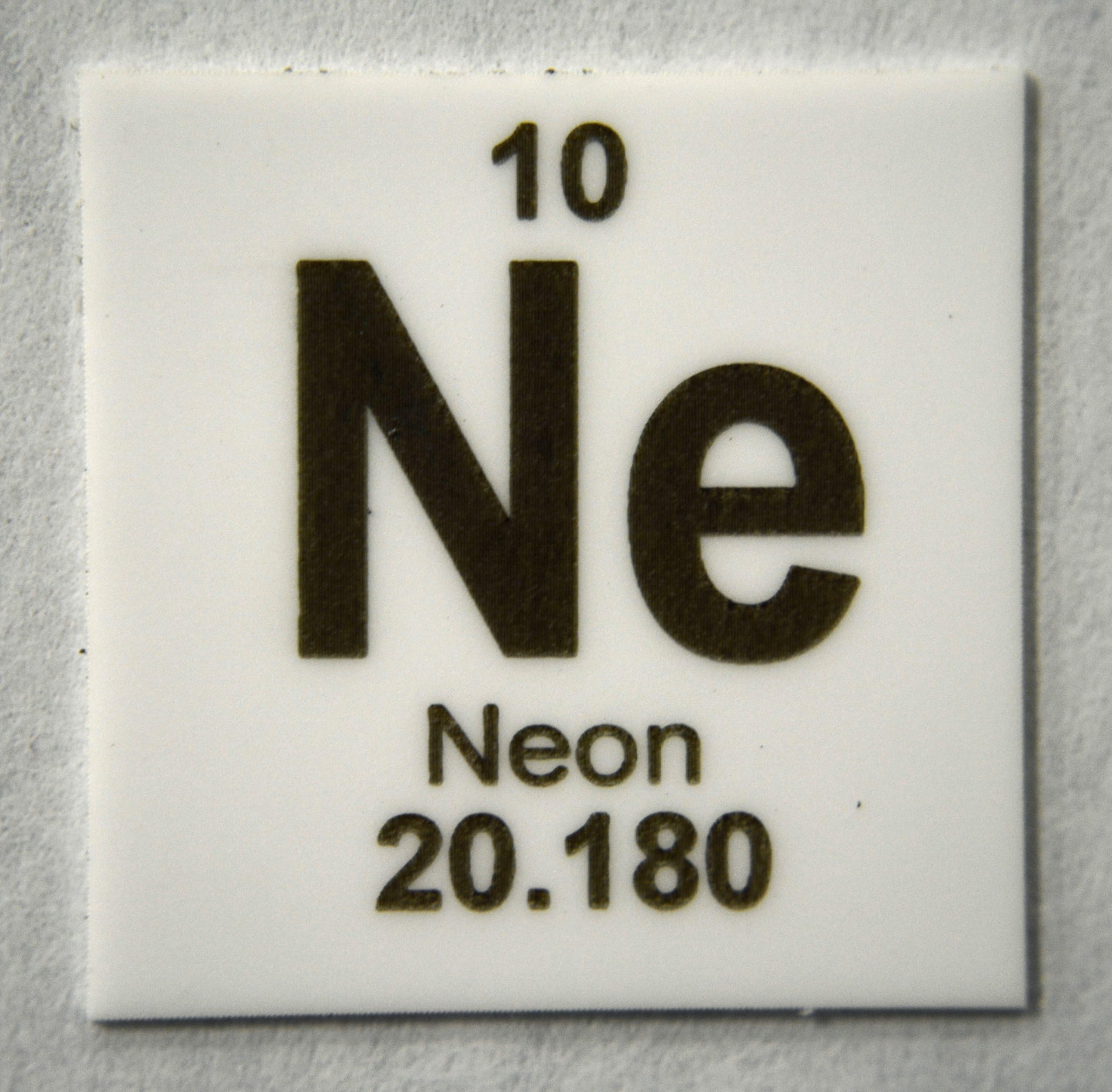 "Neon" 1" x 1" Elemental Ceramic Column Scoring Wafer