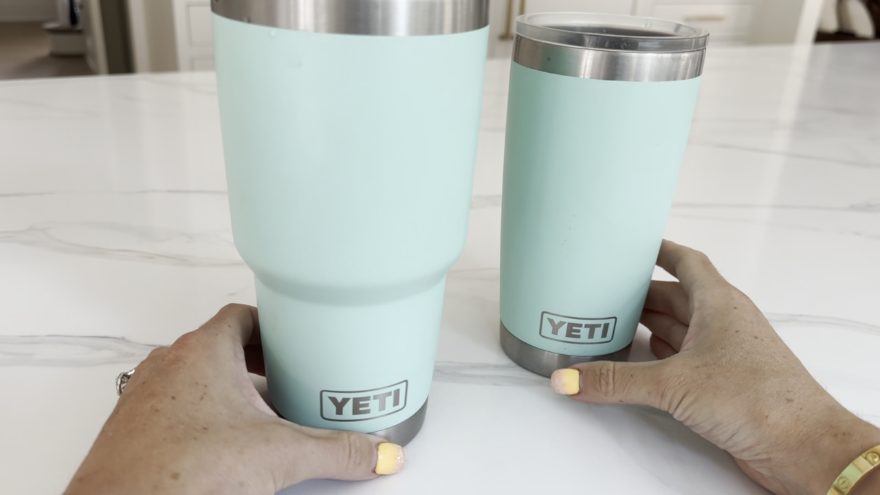 Watch YETI Rambler 20 oz vs 30 oz Comparison & Review on Amazon Live