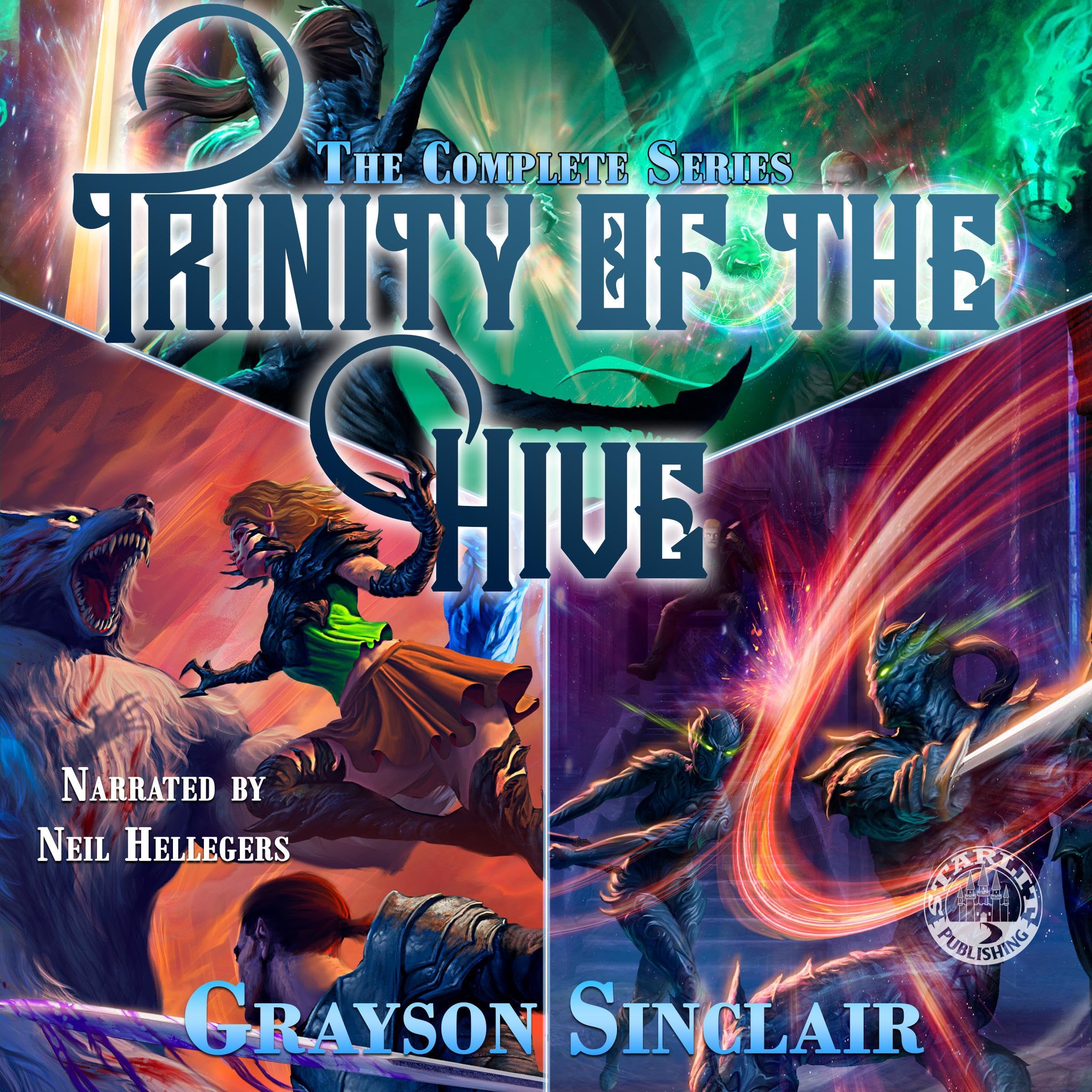 Cover art for Trinity of the Hive (Books 1-3)