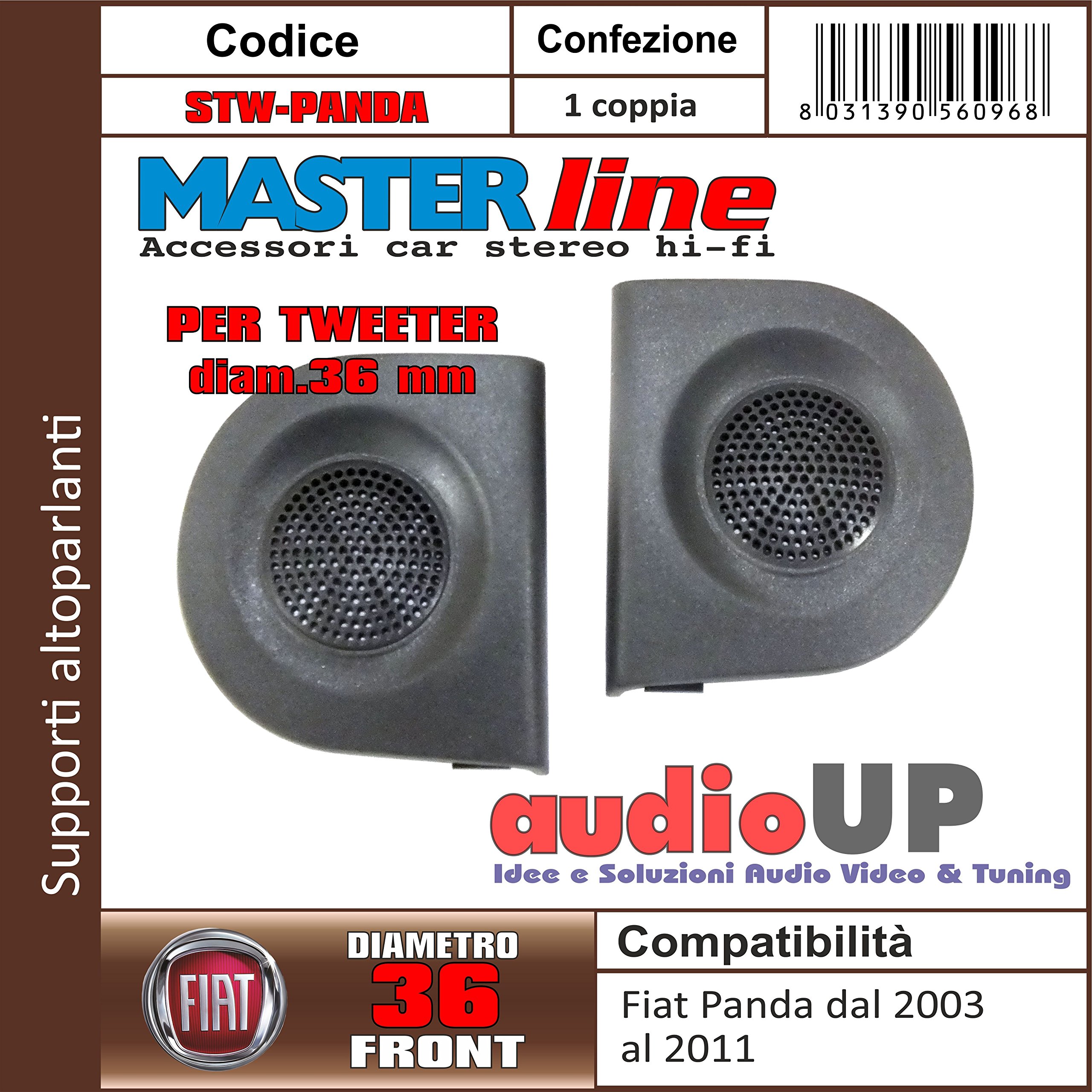 2 Staffe Distanziali Per Tweeter In Plastica – Adattatori Per Montante A/C, Anello Interno 49 Mm, Esterno 69,5 Mm, Resistenti A Calore E Umidità