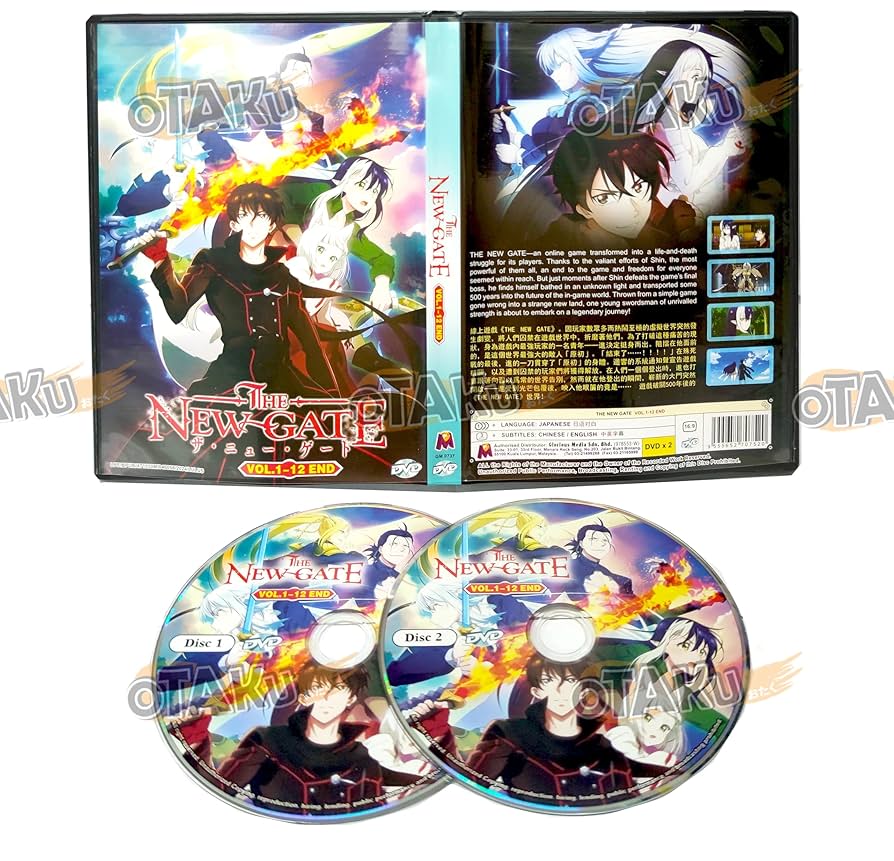 THE NEW GATE - COMPLETE ANIME TV SERIES DVD BOX SET