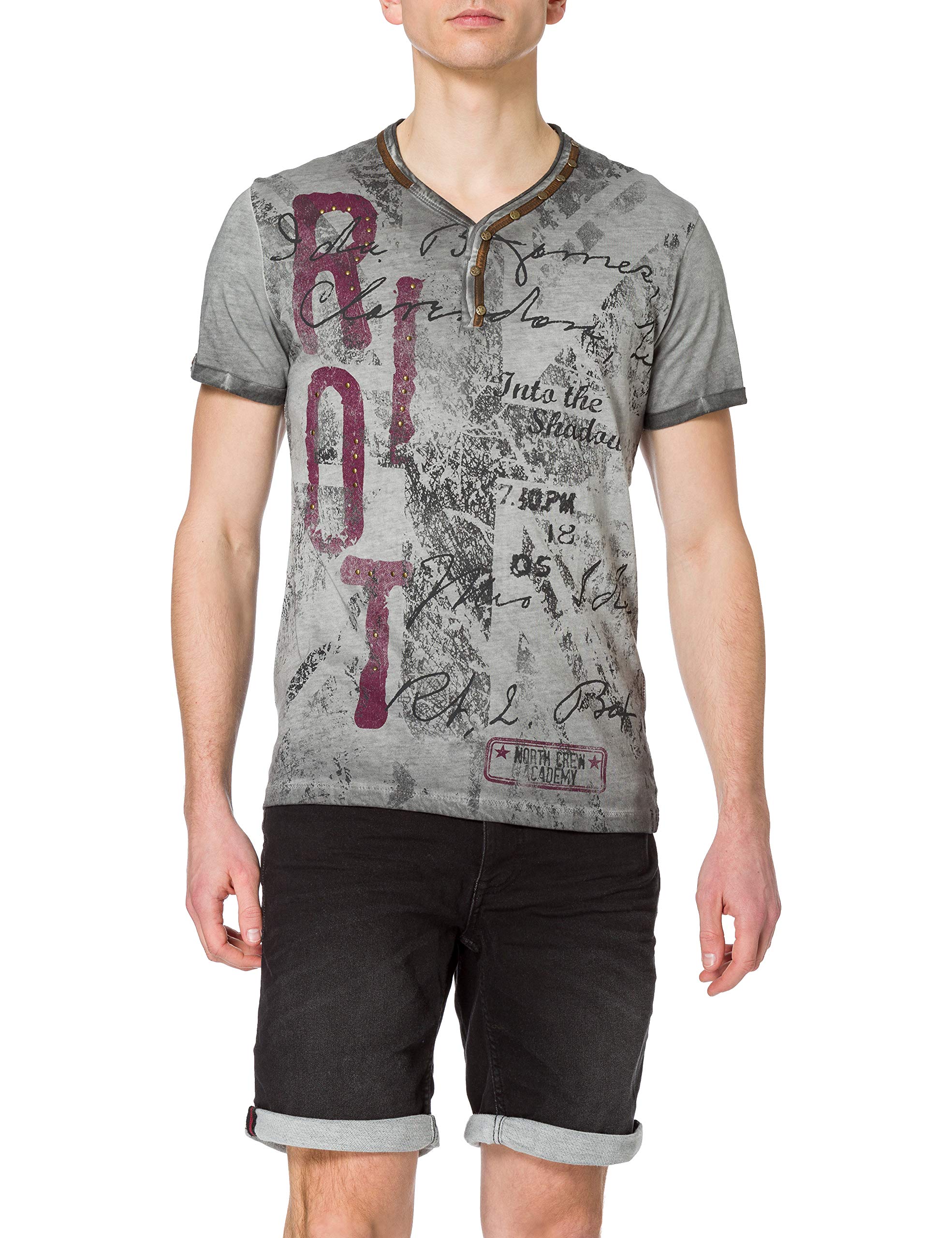 KEY LARGOMen's MT RIOT T-Shirt (pack of 1)
