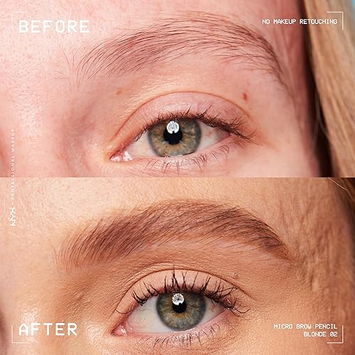 Miniatura 31 de NYX PROFESSIONAL MAKEUP - Micro lápiz para cejas, lápiz para cejas, espresso (cabello marrón oscuro con matices cálidos)