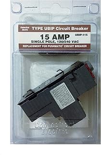 View-Pak Div. Of Tes UBIP115 15a 1-Pole Circuit Breaker