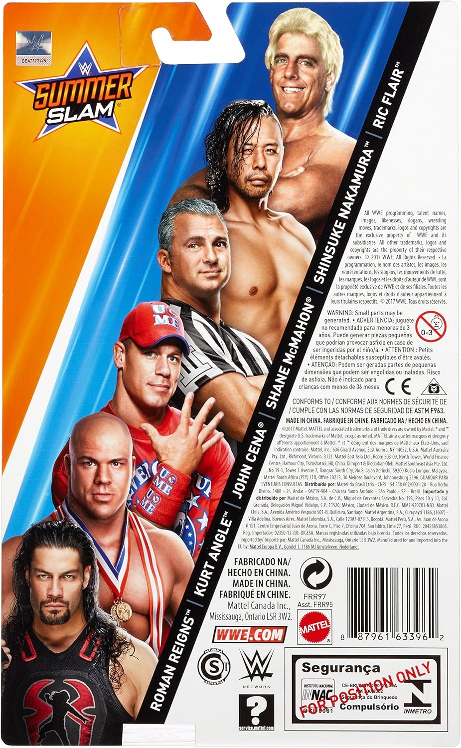 WWE SUMMERSLAM SHANE McMAHON CORE FIGURE
