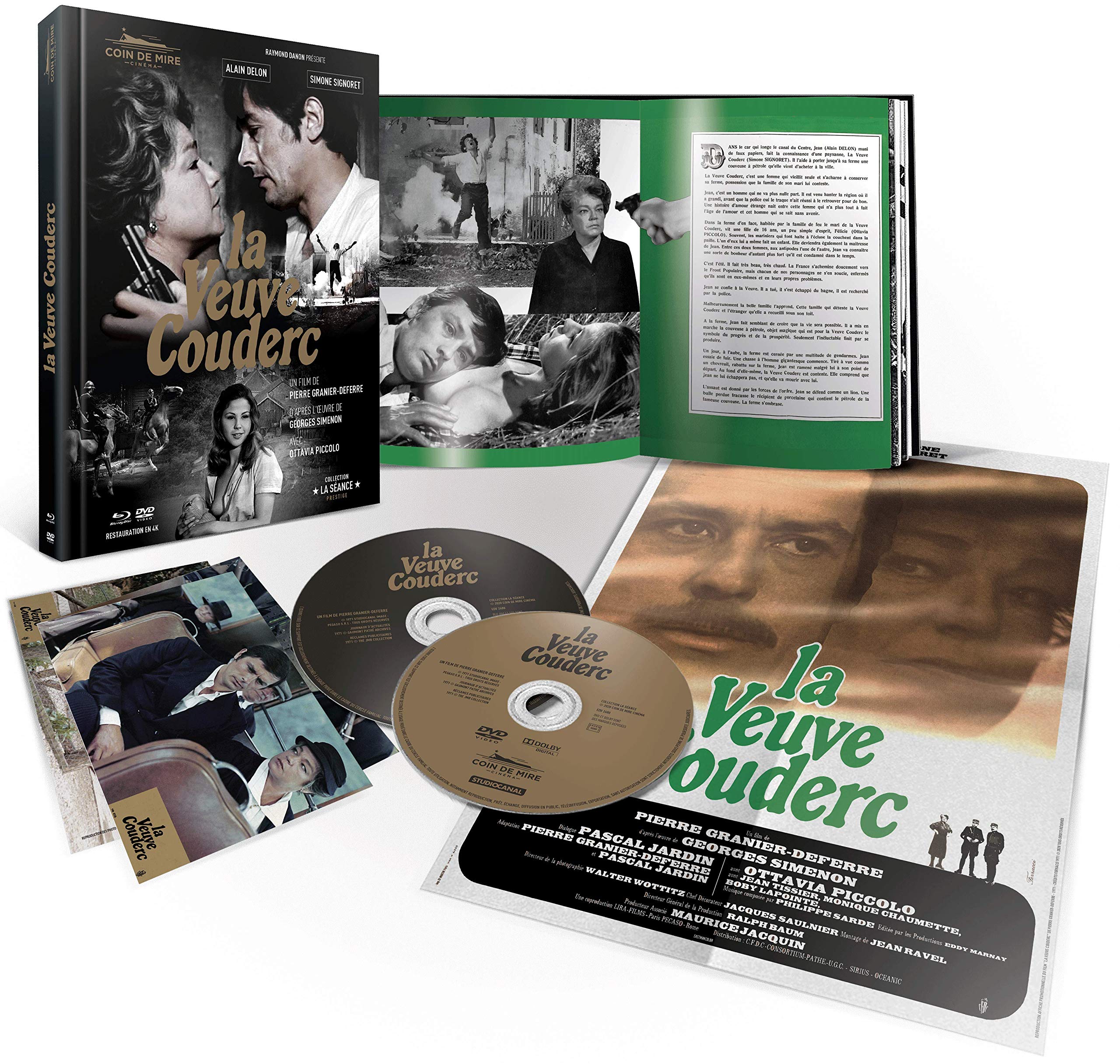 Image secondaire de Coffret Prestige La Veuve Couderc - Blu-ray + DVD avec Livret et Photos
