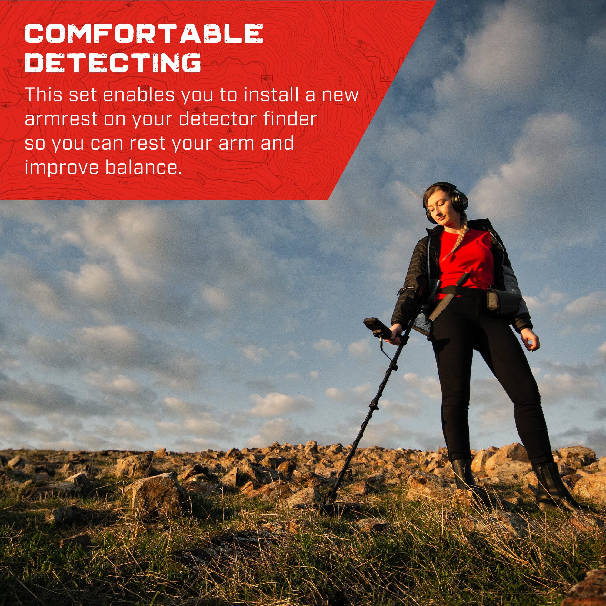 Amazon.com: MINELAB Armrest Accessory Kit for MANTICORE Metal