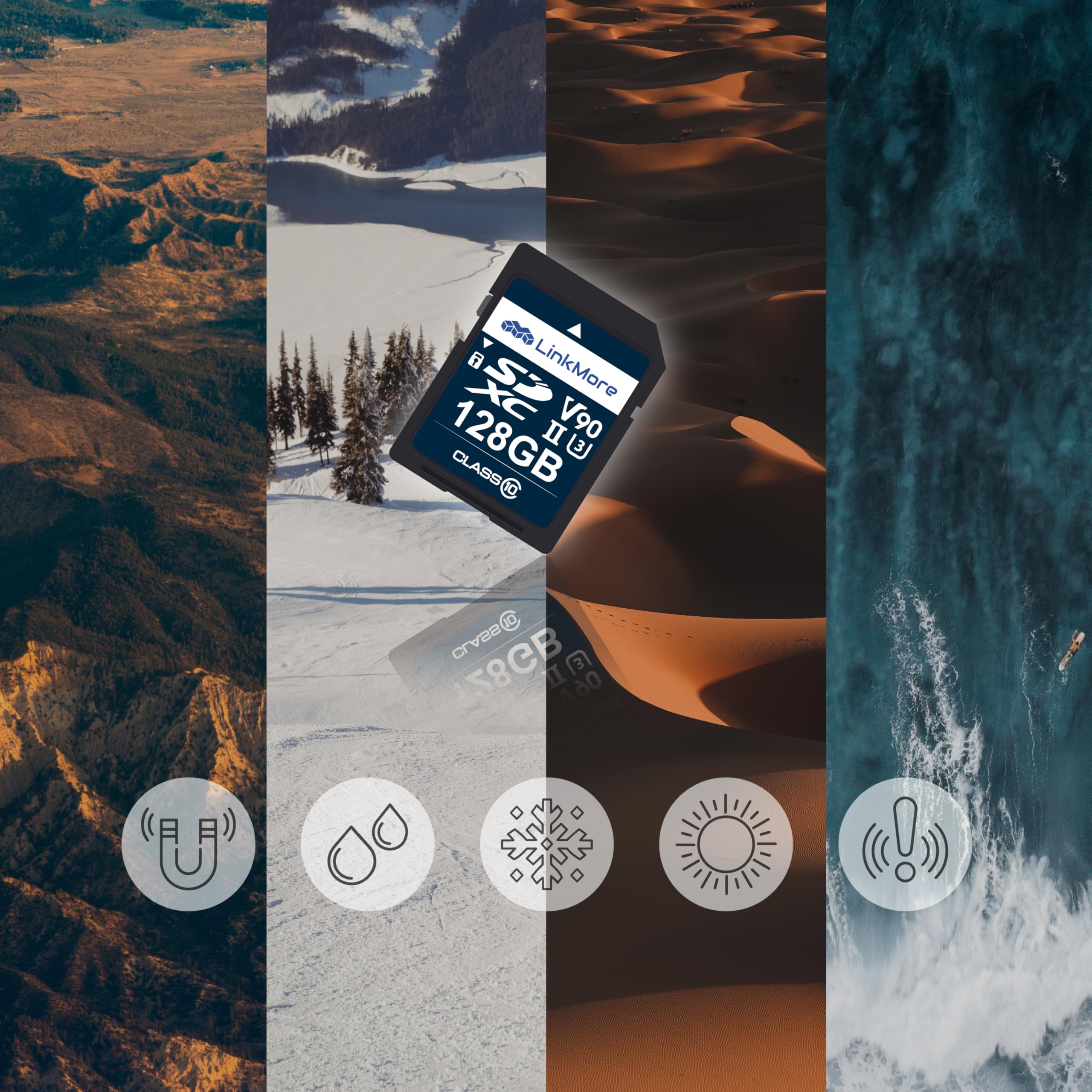 Amazon.com: LinkMore XV29 128GB SDXC UHS-II Card UHS-II SD Card