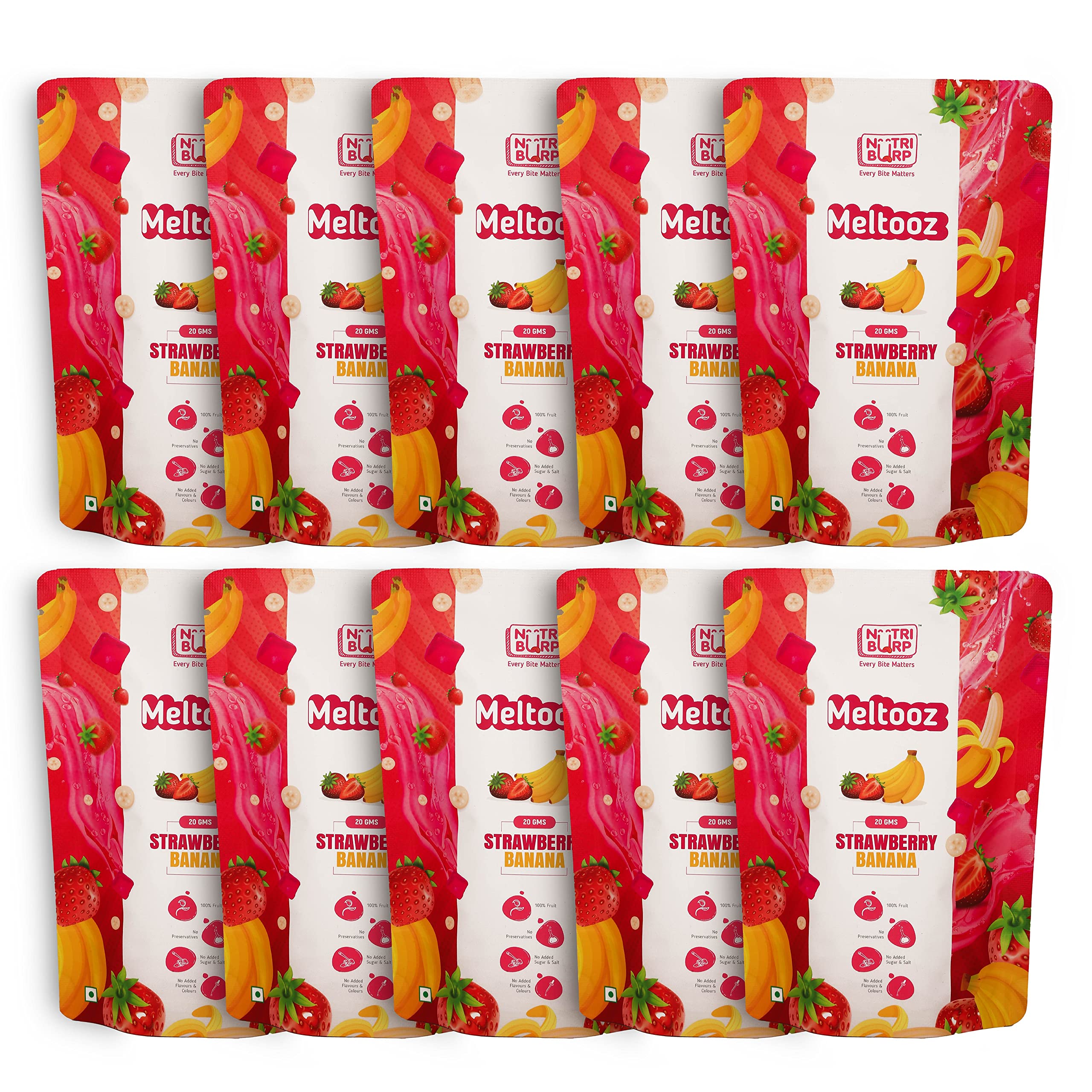 See full amazon price history chart for Nutri Burp Strawberry Banana Meltooz, No Artificial Flavour, Tasty And Healthy Snacks For Kids, Ready To Eat, Sugar-Free, Only Real Fruit Teething Puffs, Vegan(Every Pouch-20 gms)(Pack of 10) Nutri Burp Strawberry Banana Meltooz, No Artificial Flavour, Tasty And Healthy Snacks For Kids, Ready To Eat, Sugar-Free, Only Real Fruit Teething Puffs, Vegan(Every Pouch-20 gms)(Pack of 10) (B0B1VP2D9C) Amazon Price History, Amazon Price Tracker