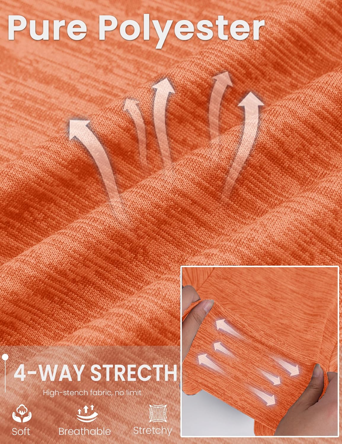 MAGCOMSEN Men's Short Sleeve Moisture Wicking Shirts Athletic Running Workout T-Shirts Performance Breathable Tshirt - Image 3