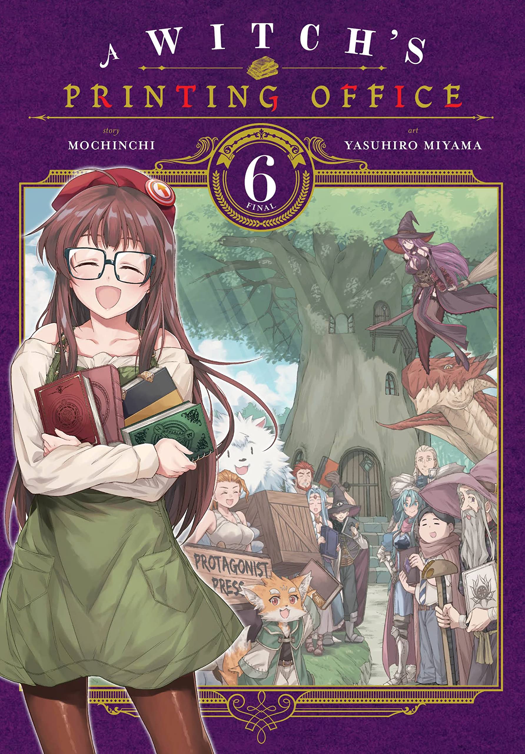 A Witch's Printing Office, Vol. 6 by Monchinchi PAPERBACK 9781975344627