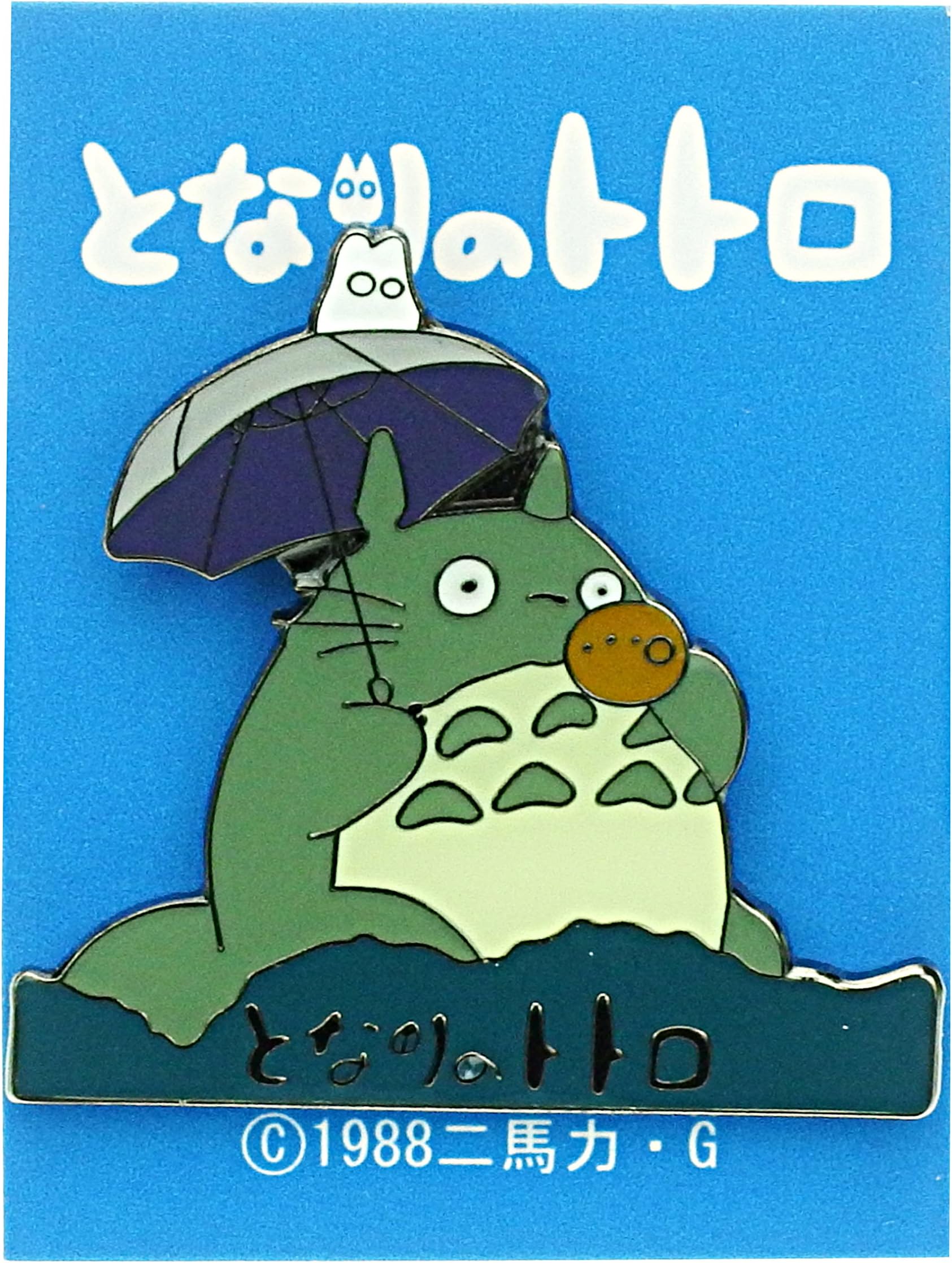 Studio Ghibli pin badge big & small Totoro Ocarina logo t-15