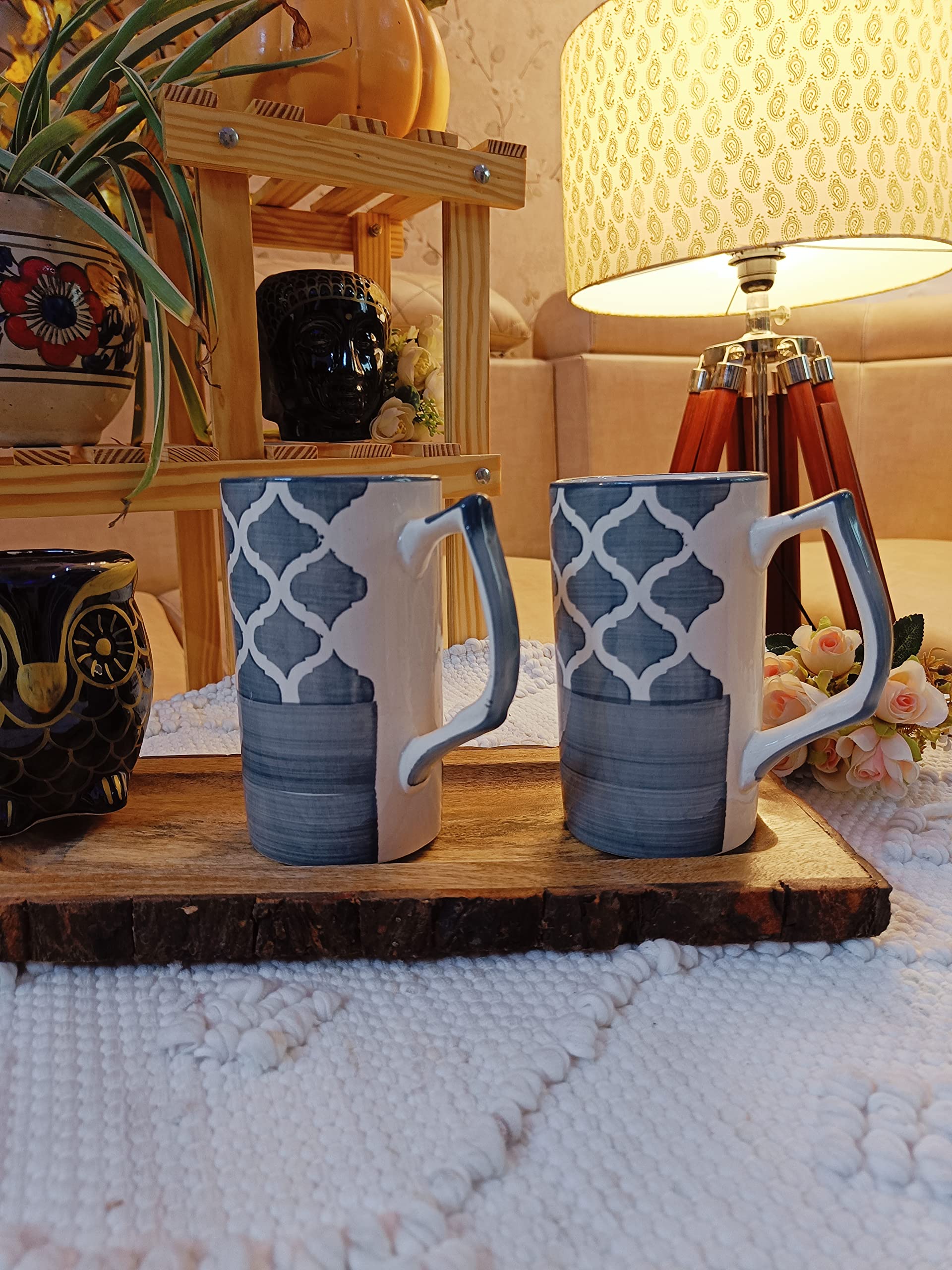 Niyara Stoneware Handmade Mulitcolor Coffee Mug Milk Mugs Ceramic Beer Mugs Cup Microwave Dishwasher Safe 650 ml Size- Large (Yellow) (B09QD4LTSF) Amazon Price History, Amazon Price Tracker