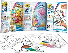 CRAYOLA - Color Wonder, No Smear Color Convenience Game, Animal Friends Theme, Creative Activity for Kids, Age 3,4,5 Years, 7505