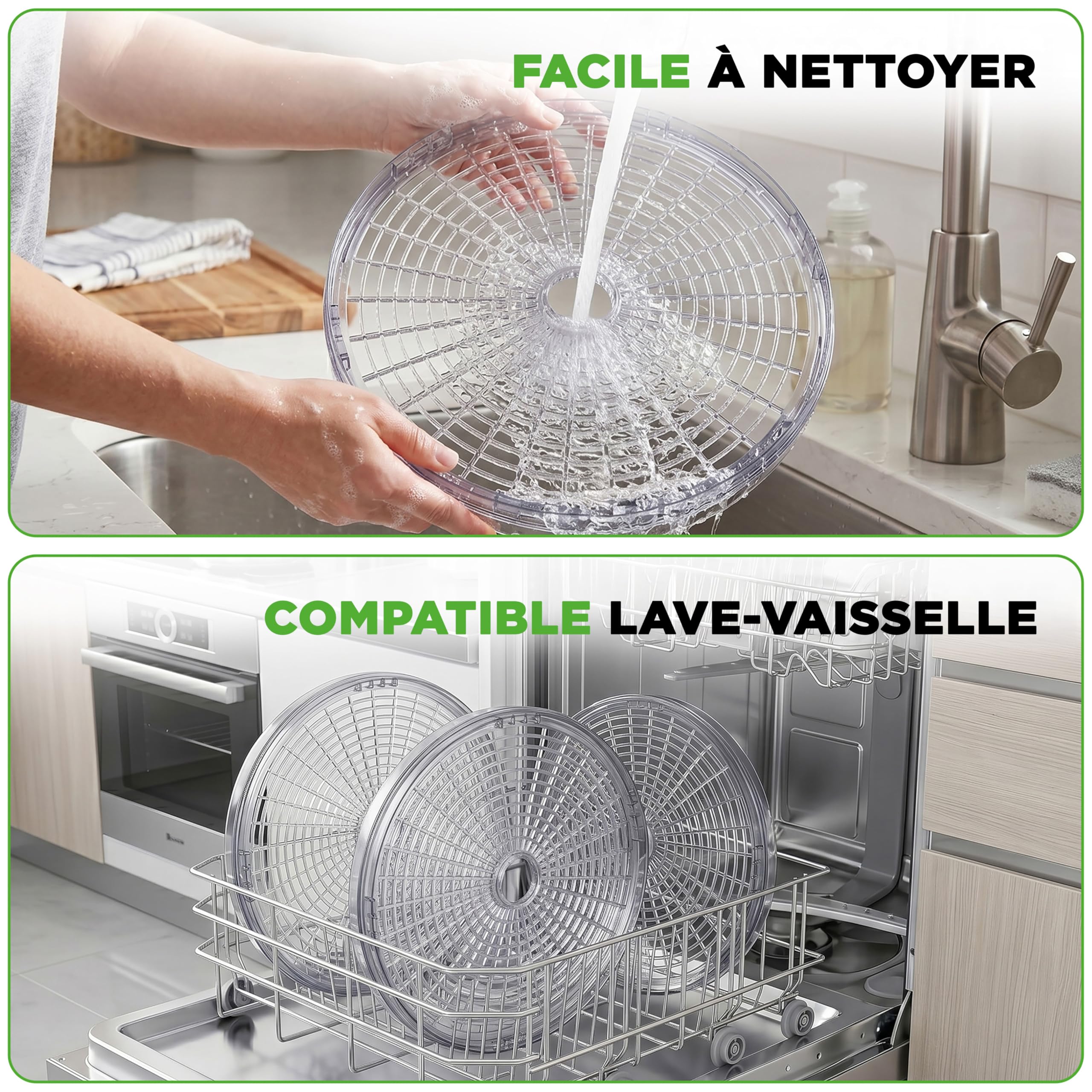 Nutrichef Déshydrateur Alimentaire 5 Niveaux – Séchoir Électrique pour Fruits Légumes et Viande – Température Réglable et Séchage Uniforme pour Snacks Maison et Conservation