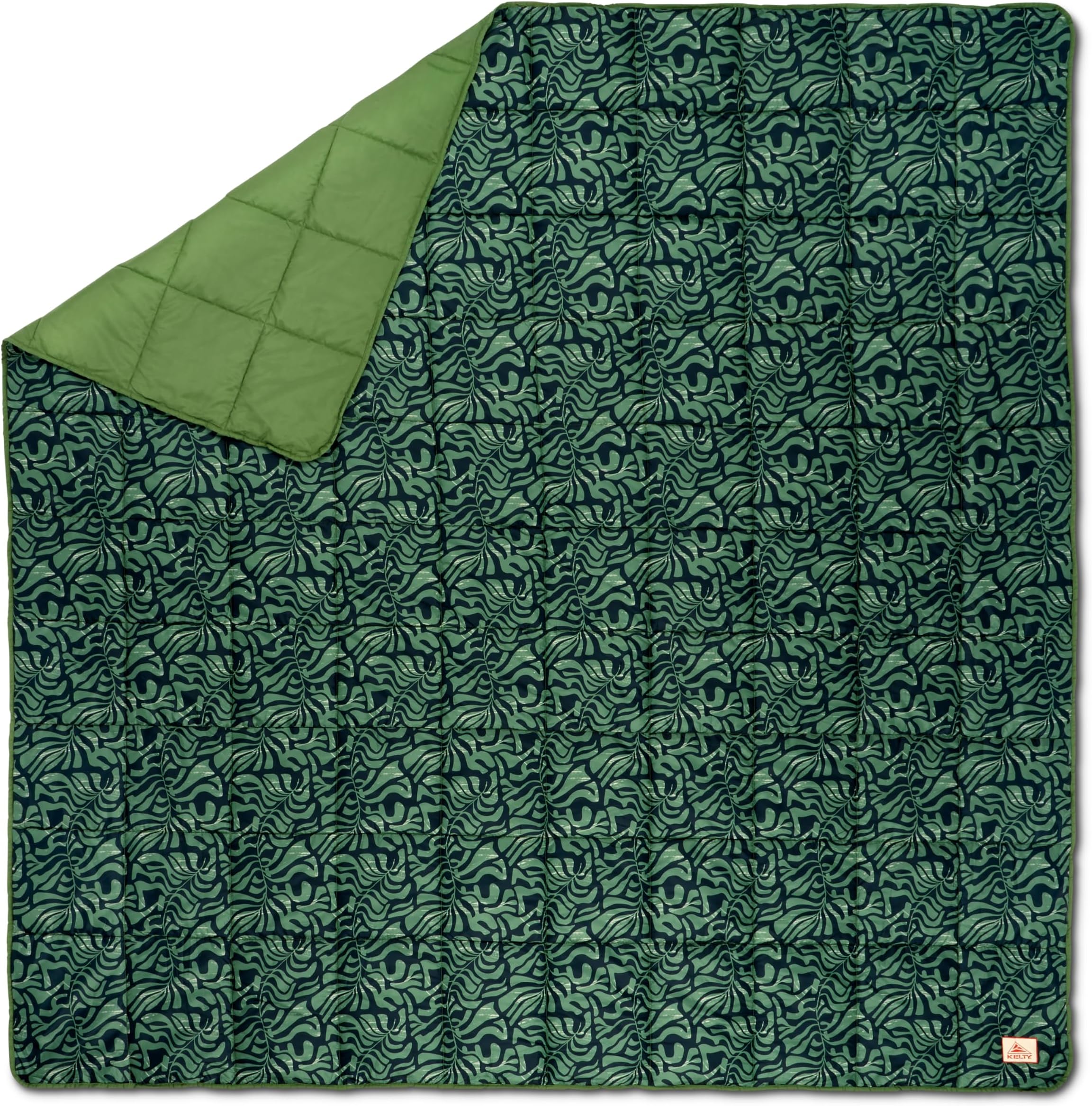 Kelty Biggie Blanket, 2 Person Insulated Camping Indoor Outdoor Travel Blanket and Ground Picnic Covering, Updated for 2022