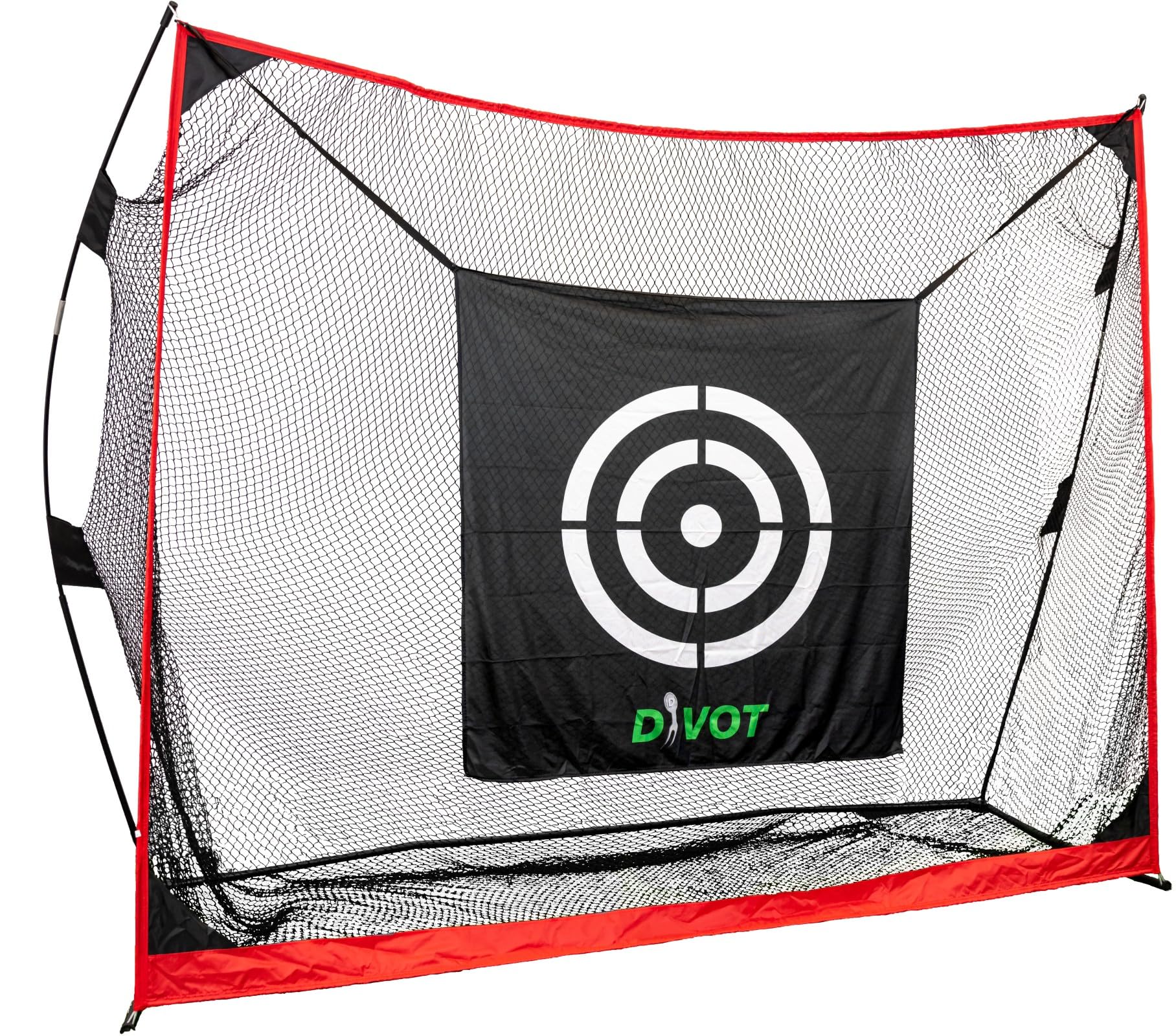 Divot Golf 9x7x3.6 Deluxe Training Net Black Nets New