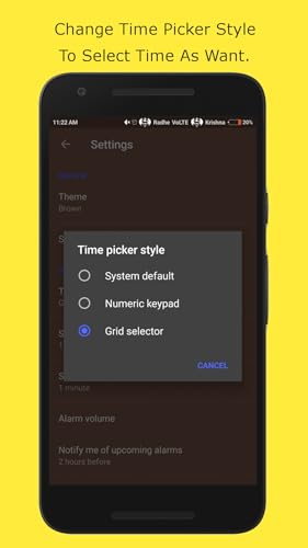 Alarm Clock, Timer, Stopwatch