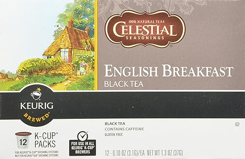 Miniatura 3 de Celestial Seasonings English Breakfast Tea K-Cups, 1.3000 onzas