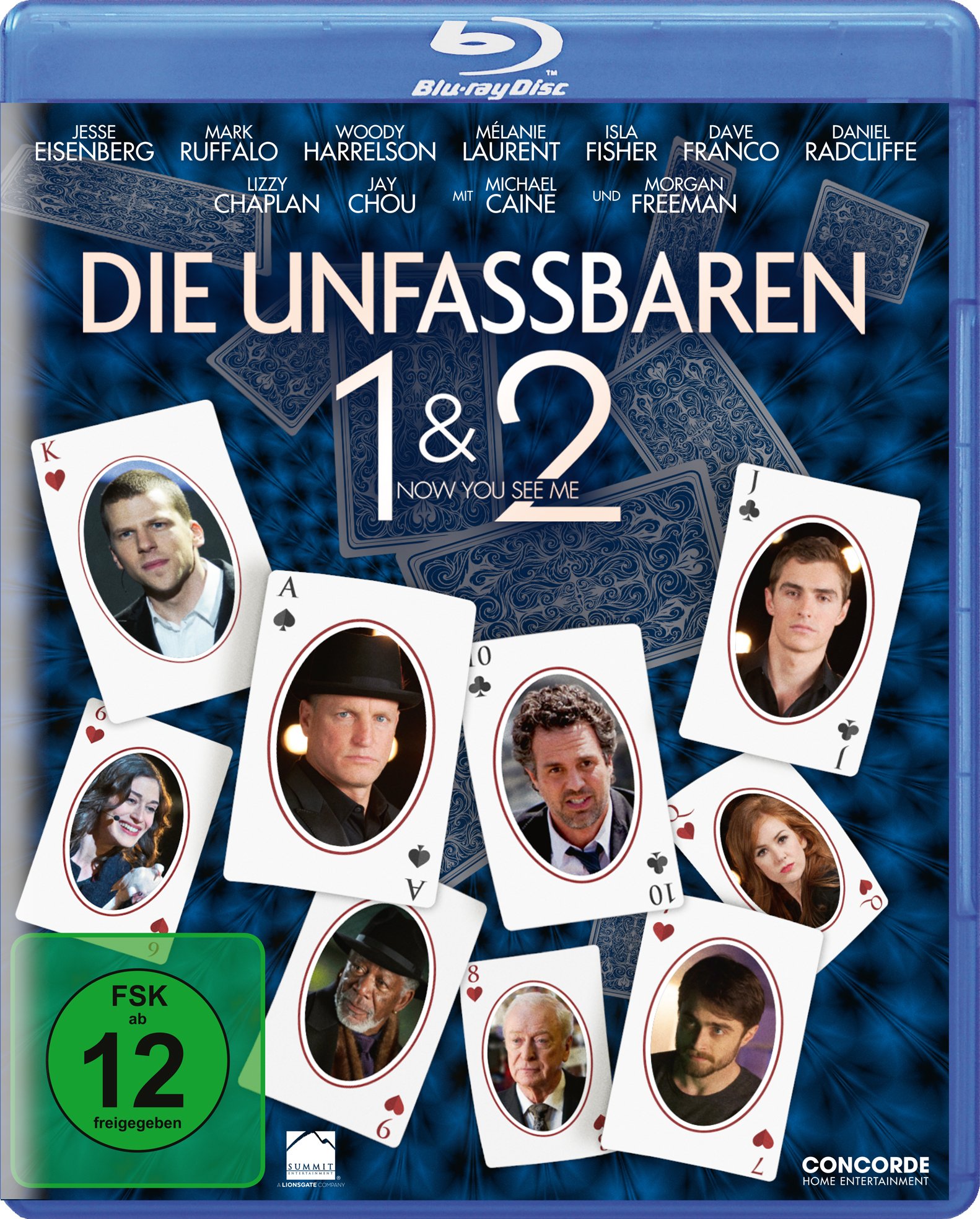 Die Unfassbaren - Now you see me 1&2 [Blu-ray]