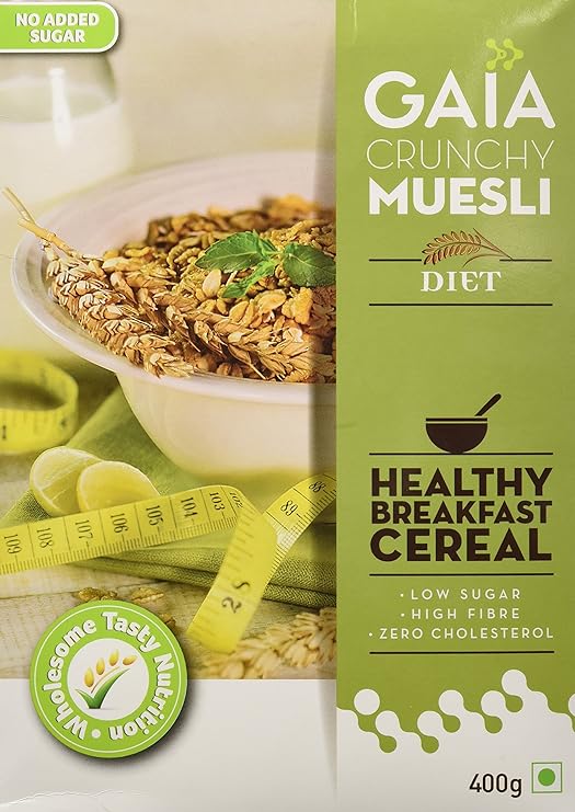 Gaia Diet Muesli, 400g Amazon.in Grocery & Gourmet Foods