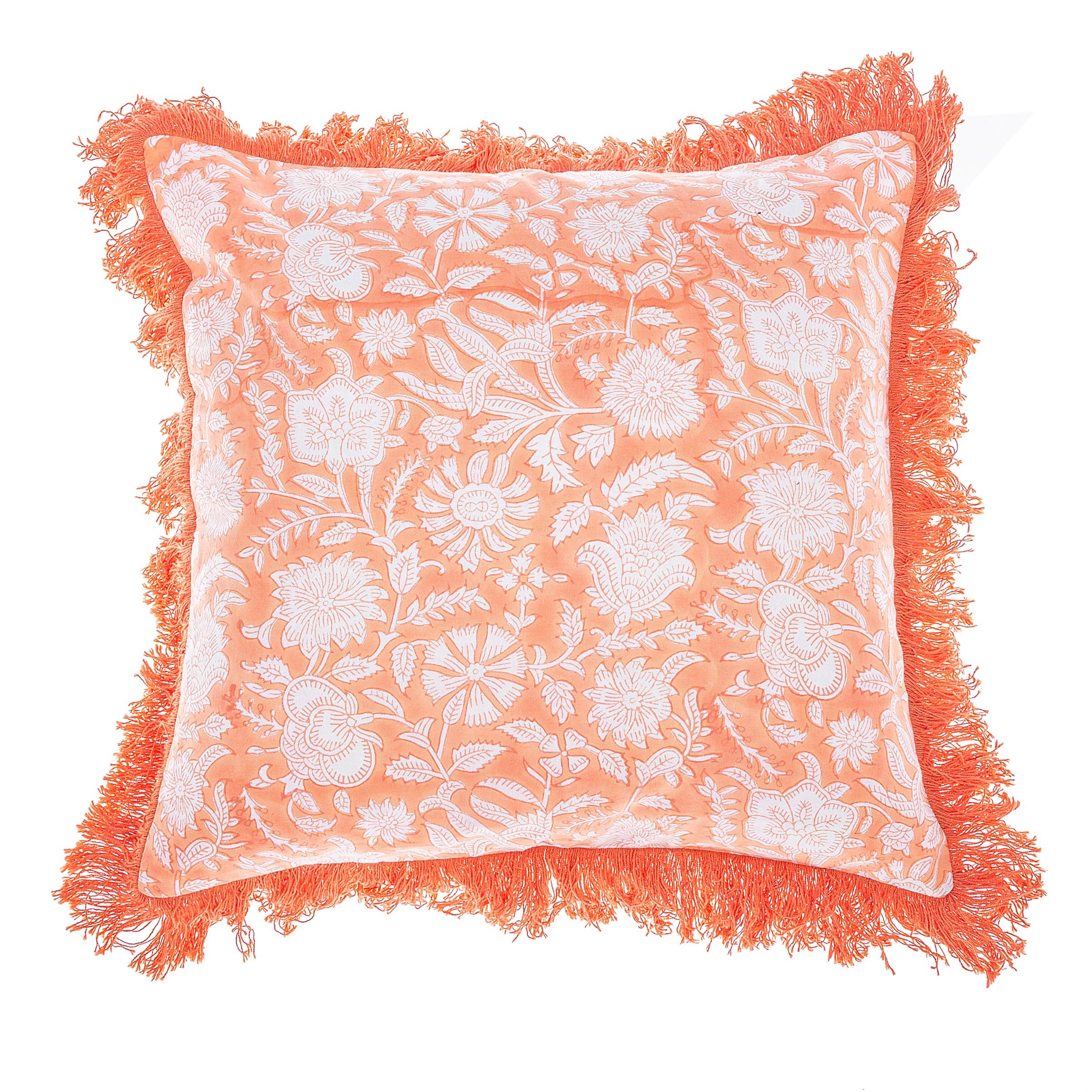 Housse de coussin à franges pour réchauffer l'ambiance de votre maison