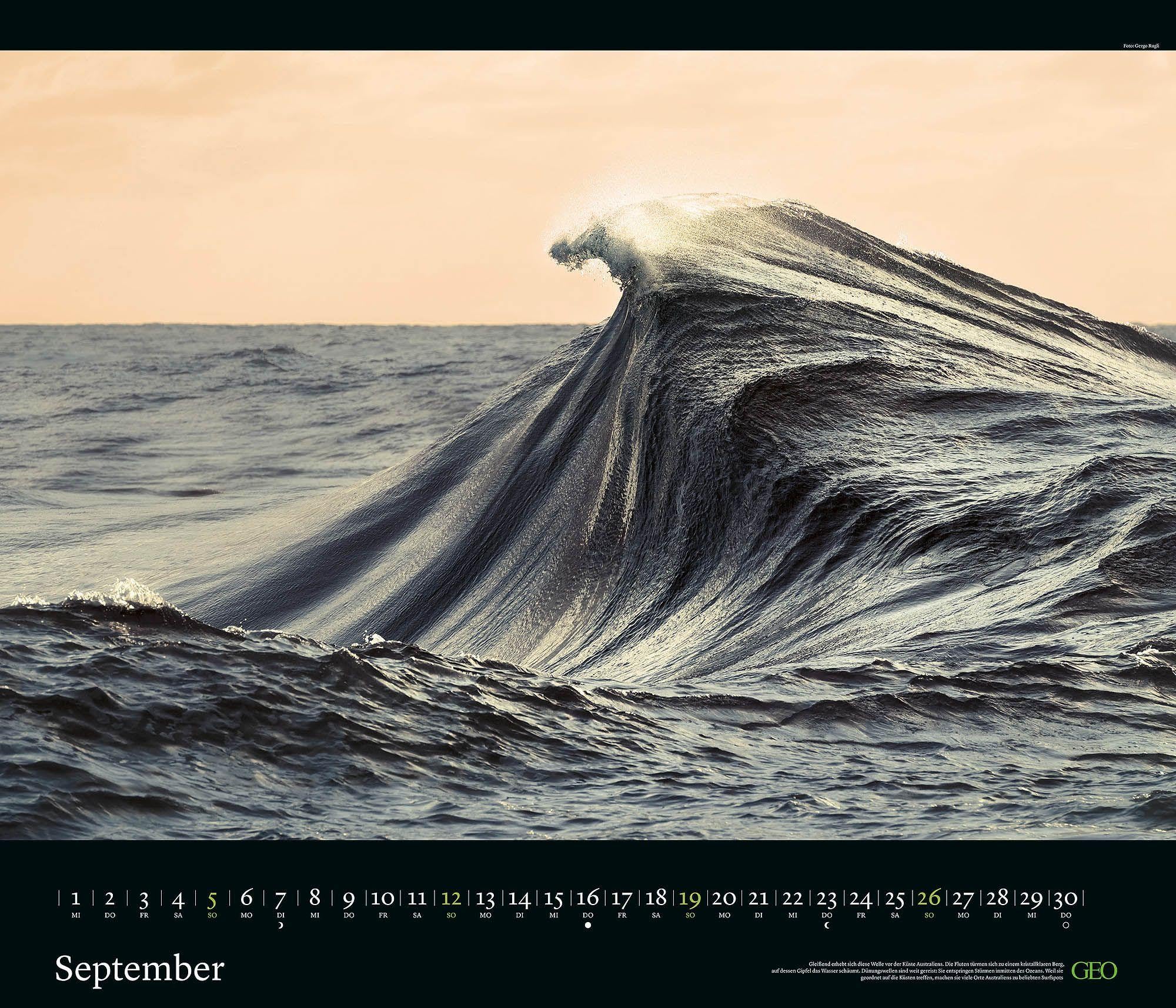 GEO Edition: Kräfte der Natur 2027: Wandkalender 70x60 cm mit 12 Naturfotografien, deutschem Kalendarium, Spiralbindung und Postkarten | Wandkalender 70x60 cm mit 12 Naturfotografien, deutschem Kalendarium, Spiralbindung und Postkarten