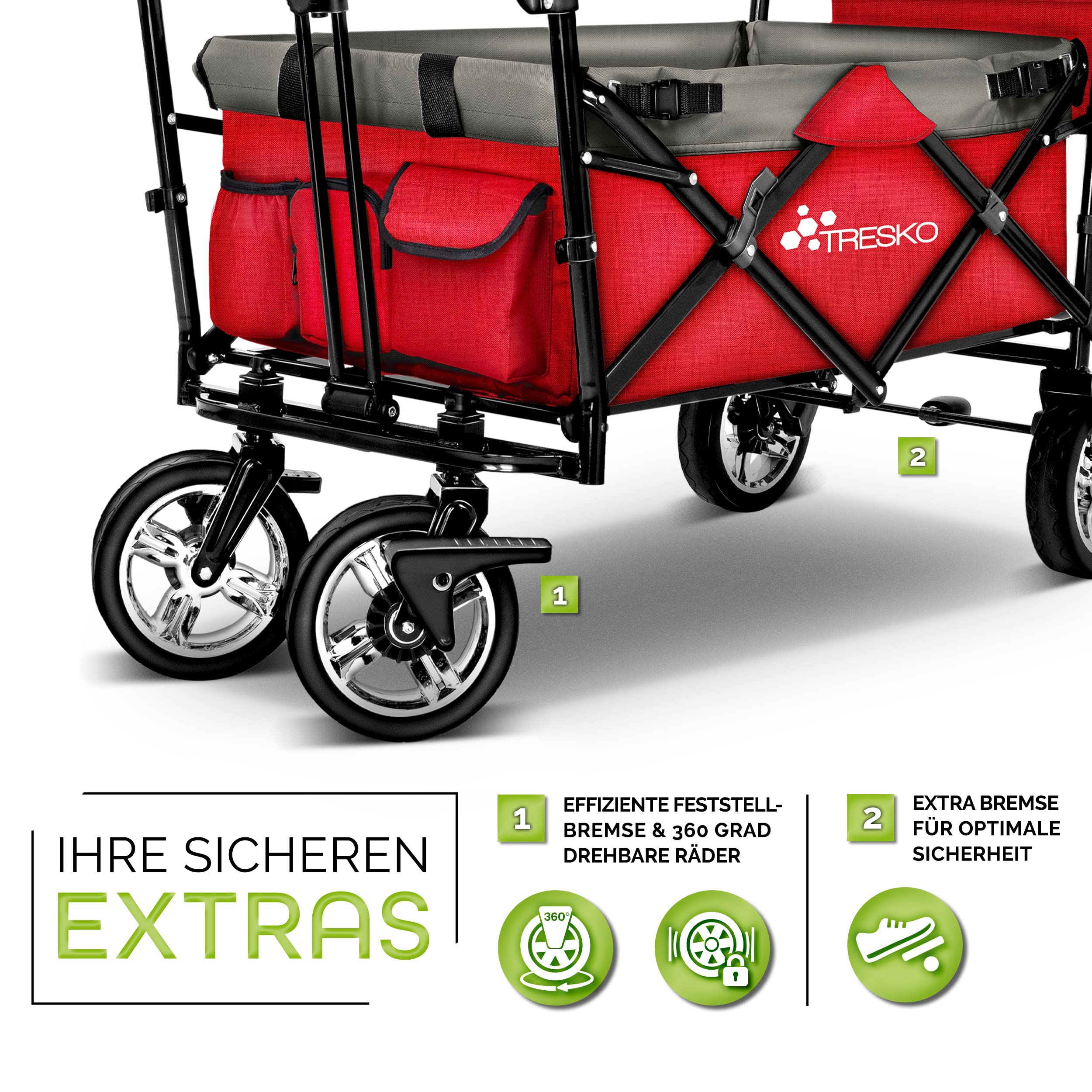 Chariot de transport en alu pliable - Diable - charge max. 150 kg