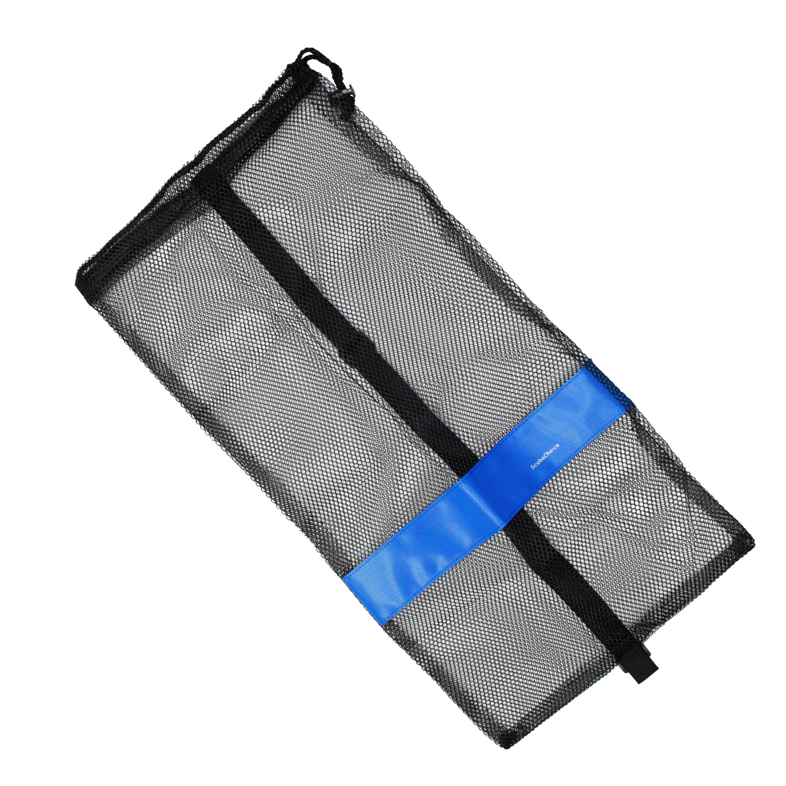Scuba Choice Mesh Drawstring Bag for Diving & Snorkeling – Lightweight, Quick-Dry Gear Sack for Mask, Fins and Snorkels