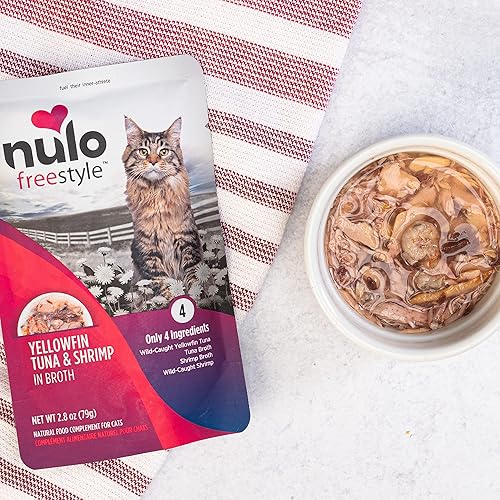 Miniatura 8 de Nulo Freestyle - Bolsa de comida húmeda para gatos y gatitos, de alta calidad, totalmente natural, sin granos, suave con aminoácidos para la salud