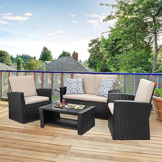 MJA 4 Seater Outdoor Sofa Set