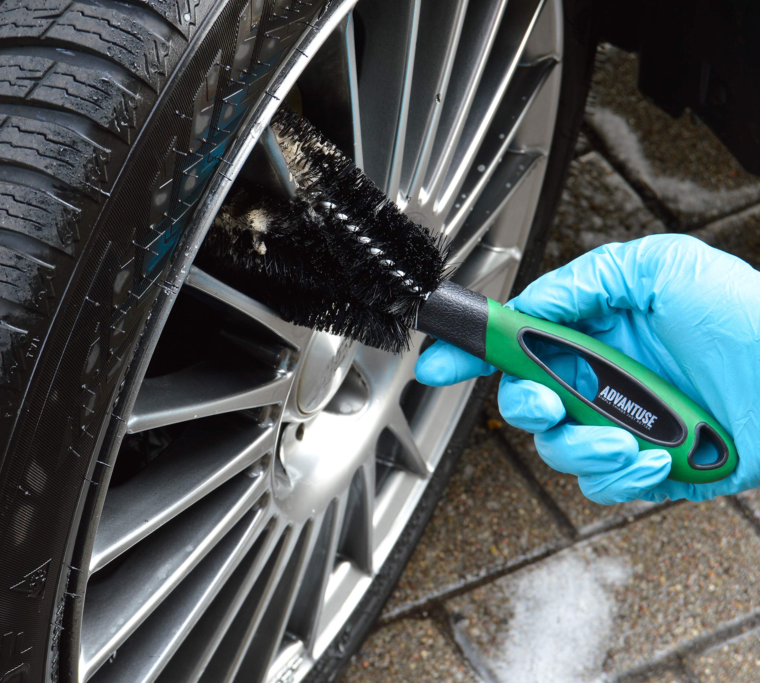 Spazzola Per Cerchioni Premium Cleaneed - Morbida E Delicata Su Leghe - Foto 2