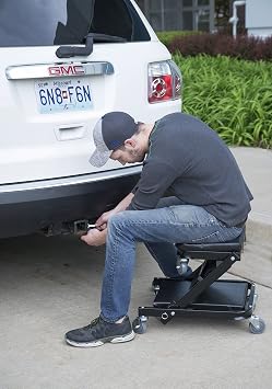 Pro-LifT C-9100 Black 40 Foldable Z Creeper (450 pounds)