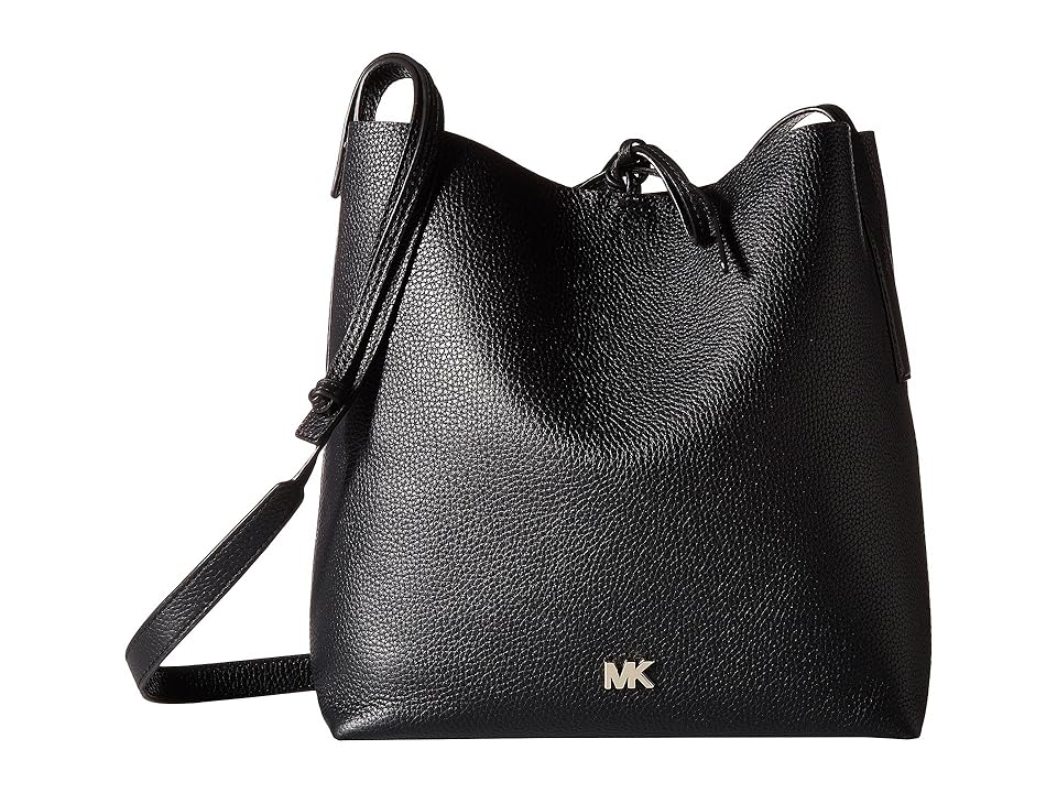 UPC 192317316599 product image for MICHAEL Michael Kors Junie Large Messenger (Black) Messenger Bags | upcitemdb.com