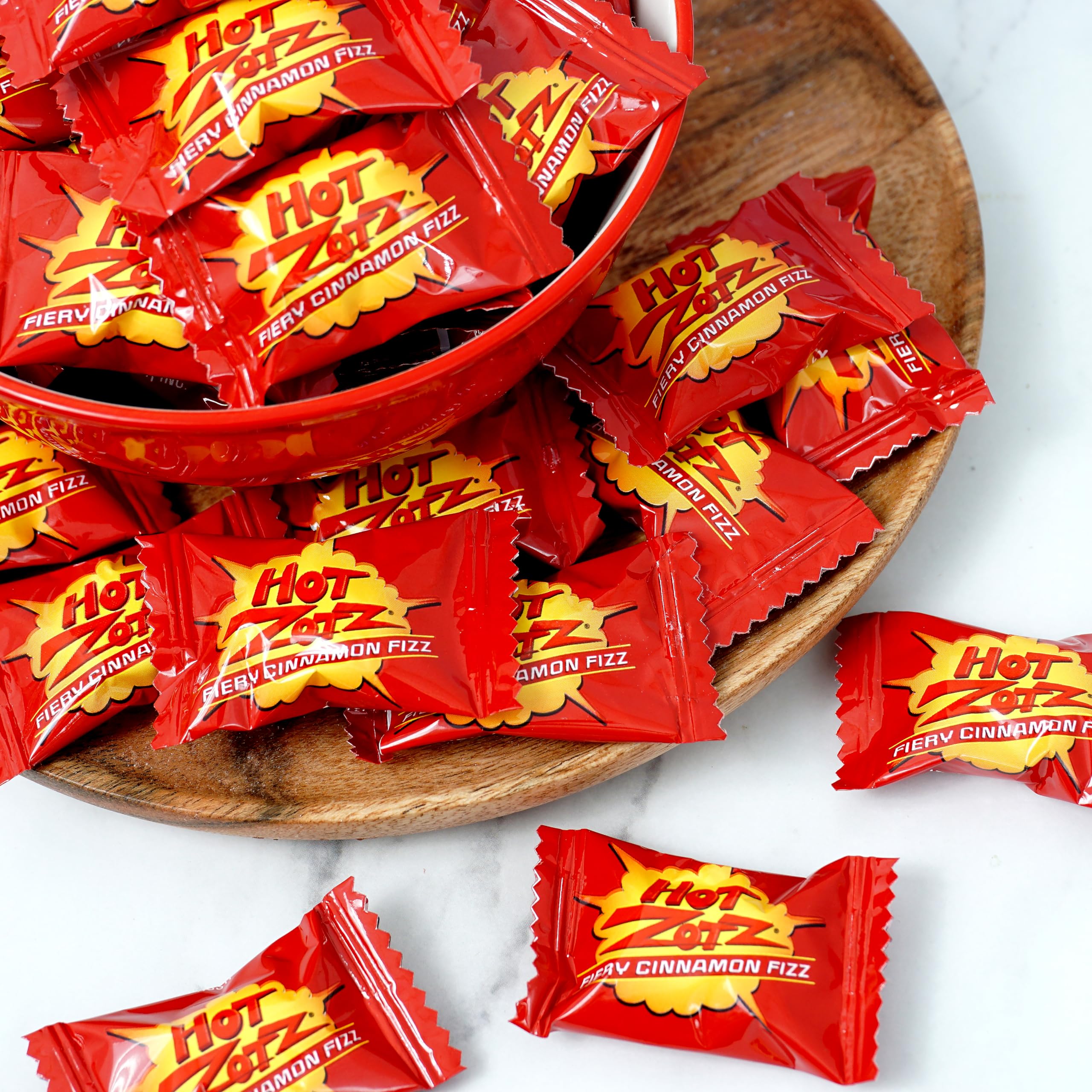 Amazon.com: Hot Zotz Fiery Cinnamon Fizz, 1lb Bulk Bag (Approx. 90