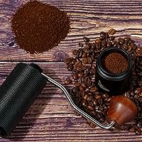 Vista 9 de Molinillo de café manual, molinillo de café de manivela para expreso, prensa francesa y vertido, molinillo de café portátil para acampar y viajar